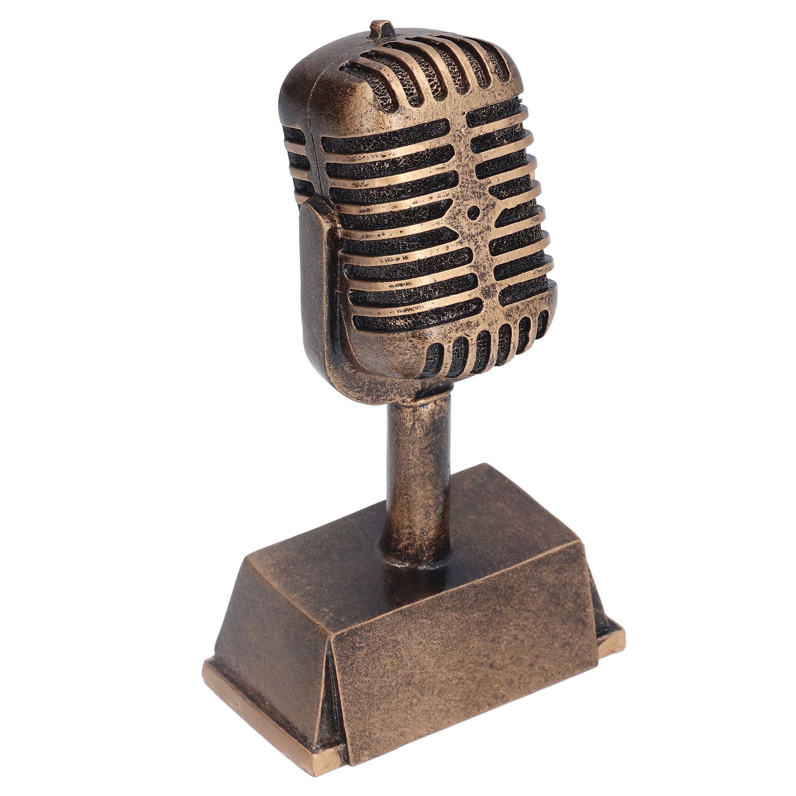 Music Award Trophy Synthetic Resin Decorative Microphone Tabletop Ornament for Home Singing Competition - Image 8