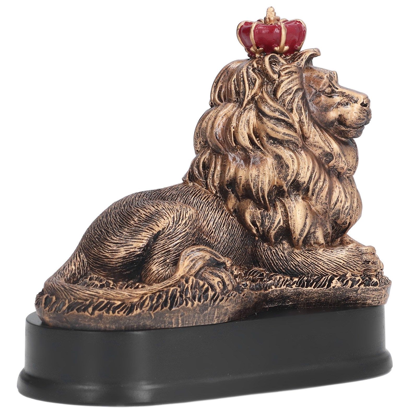 Lion Sculpture Decorative Lion Resin Statue for Home Decoration Farm Living Room Porch Christmas Ornament - Image 4