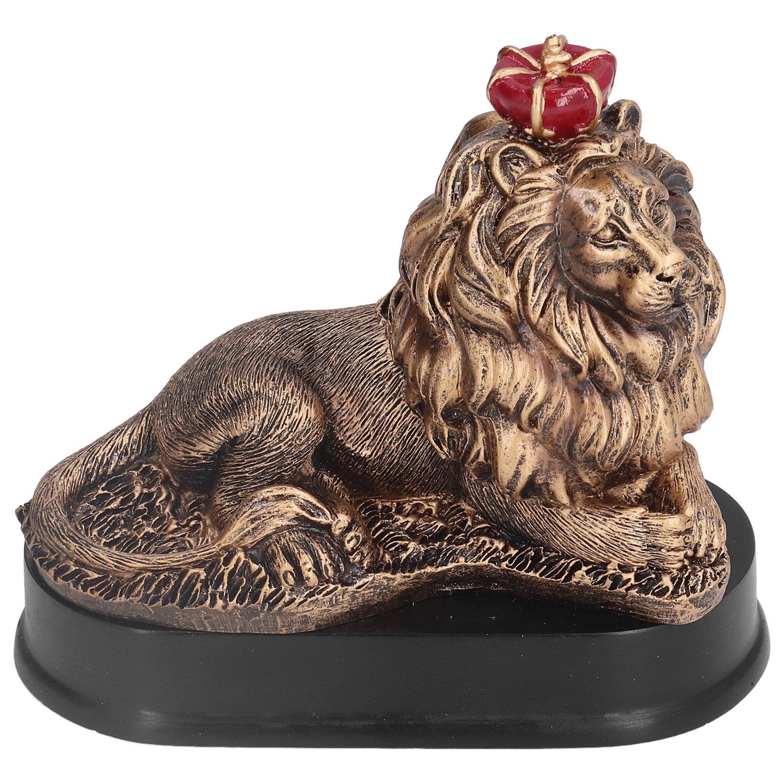 Lion Sculpture Decorative Lion Resin Statue for Home Decoration Farm Living Room Porch Christmas Ornament - Image 5