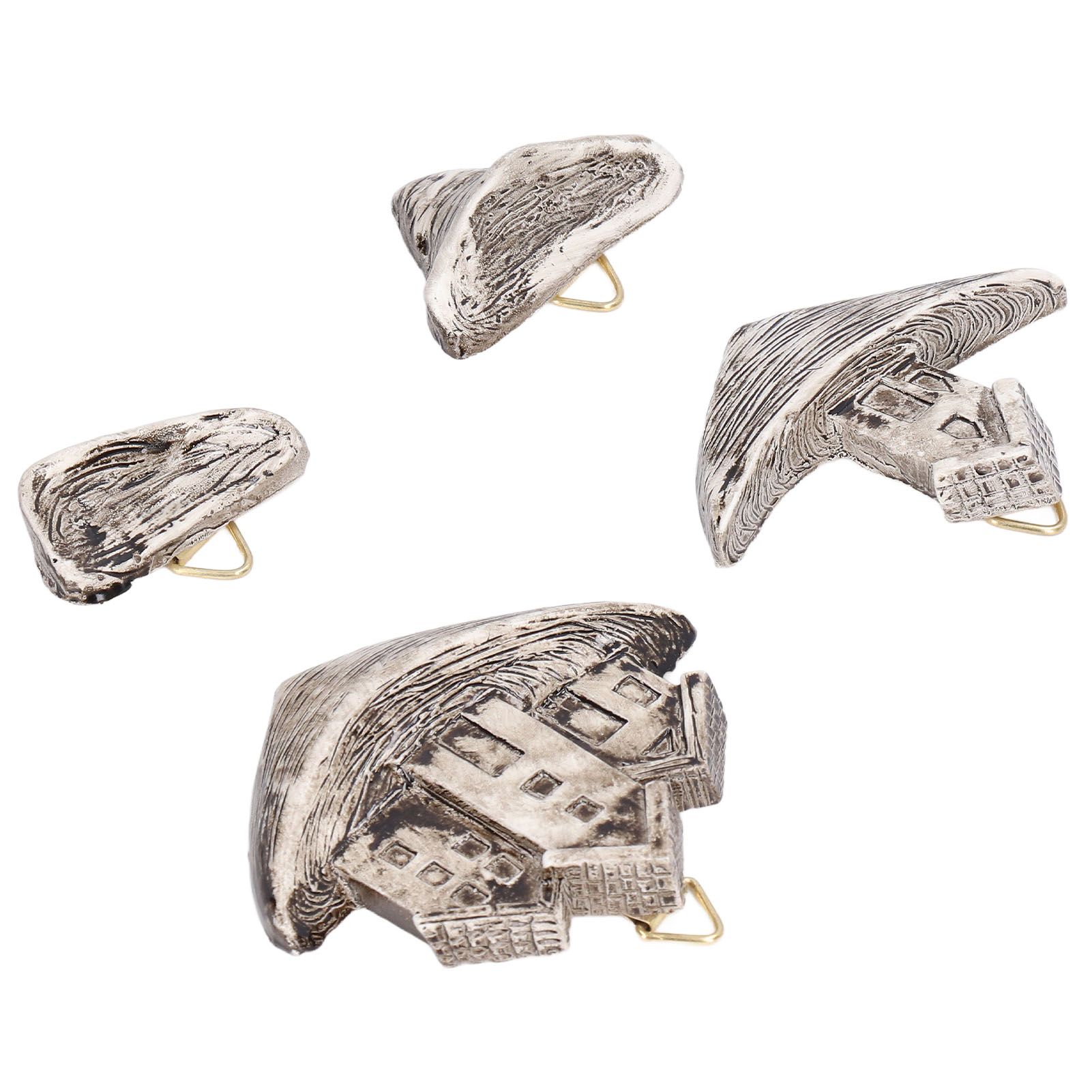 Resin Micro Landscape Small House Decoration Lifelike Shape Fish Aquarium Decor for Household - Image 3