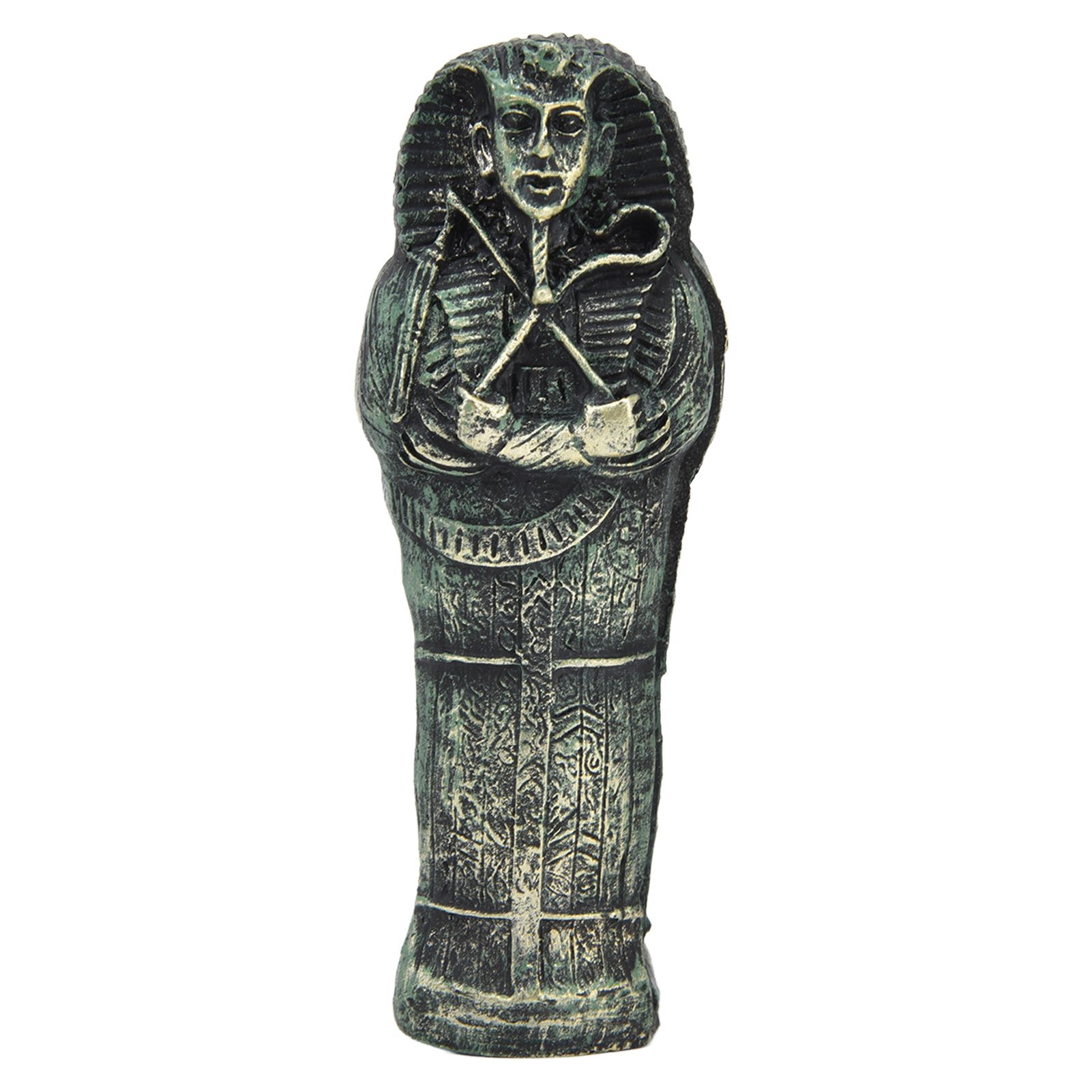 Mummy Coffin Decorations Aquarium Fish Tank Ornaments Landscape Skull Resin Skull Mummy Coffin Ornament - Image 8