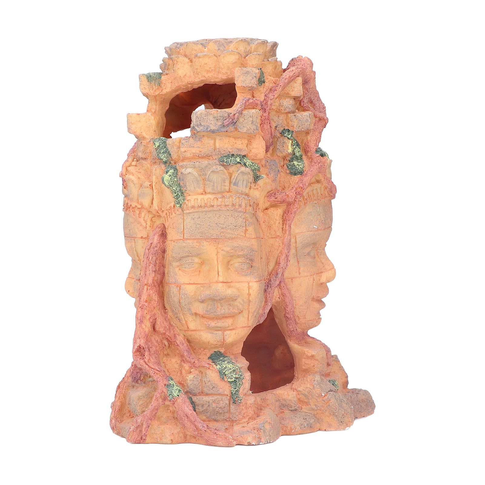 Reptile Shelter Resin Decorative Multipurpose Aquarium Buddha Ornament for Fish Tank Fountain - Image 1