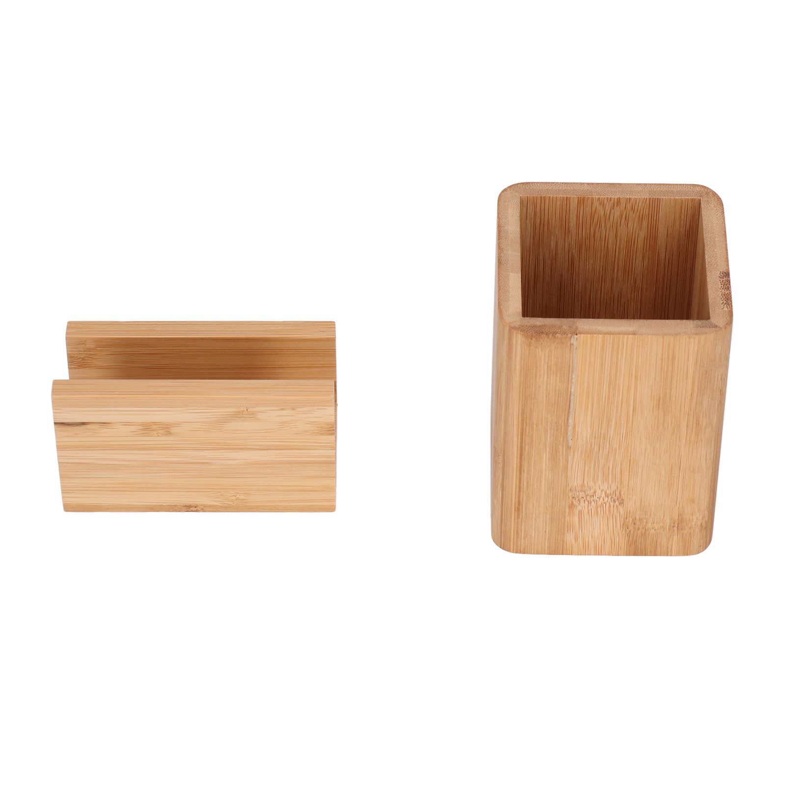 Pen Holder Sturdy Durable Environmentally Friendly Stationery Storage Organizer with Business Card Holder - Image 8