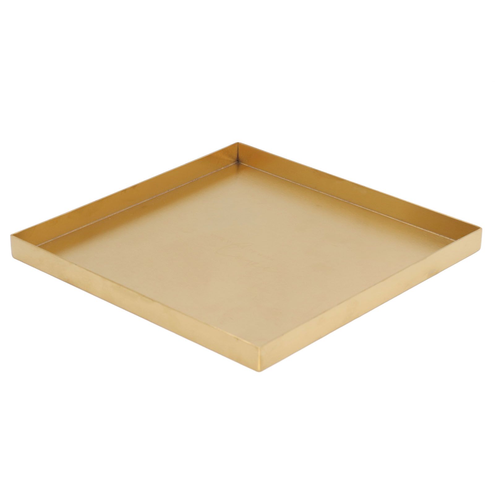 Gold Stainless Steel Tray Decorative Jewelry Dish Makeup Tray Organizer for Drink Breakfast Bars Restaurants - Image 5