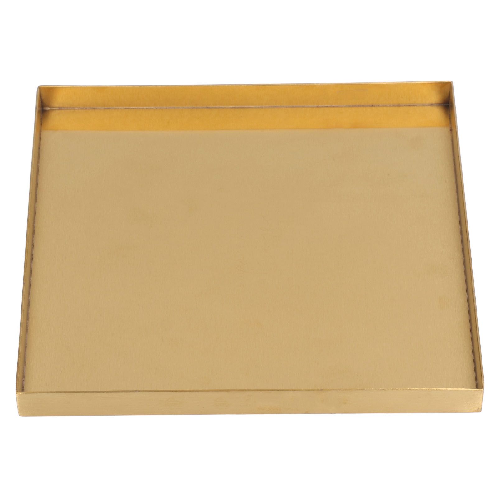 Gold Stainless Steel Tray Decorative Jewelry Dish Makeup Tray Organizer for Drink Breakfast Bars Restaurants - Image 8