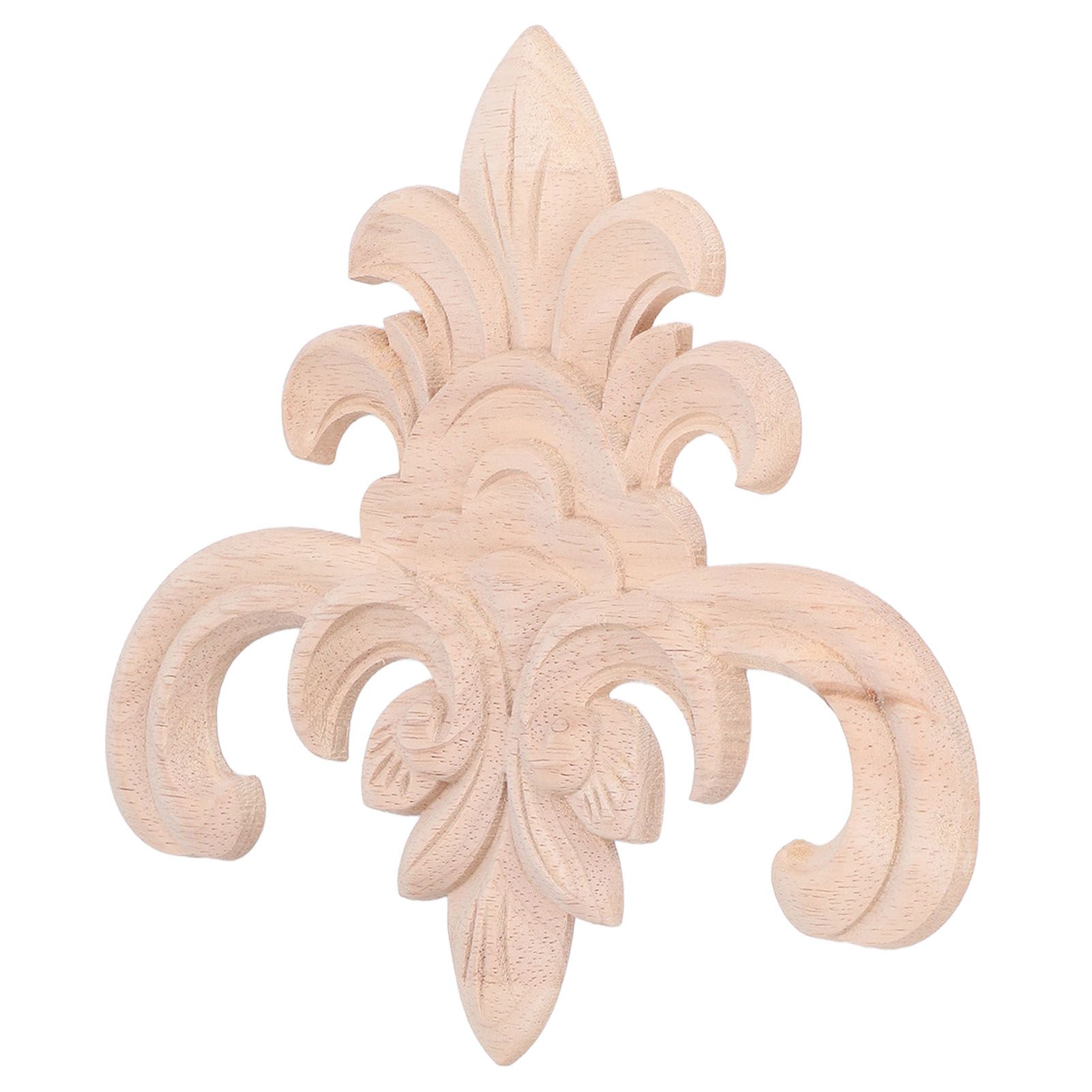 Wood Applique Easy Installation Durable Natural Eco Friendly Classic Exquisite Pattern Wood Carving AppliqueType Two - Image 2