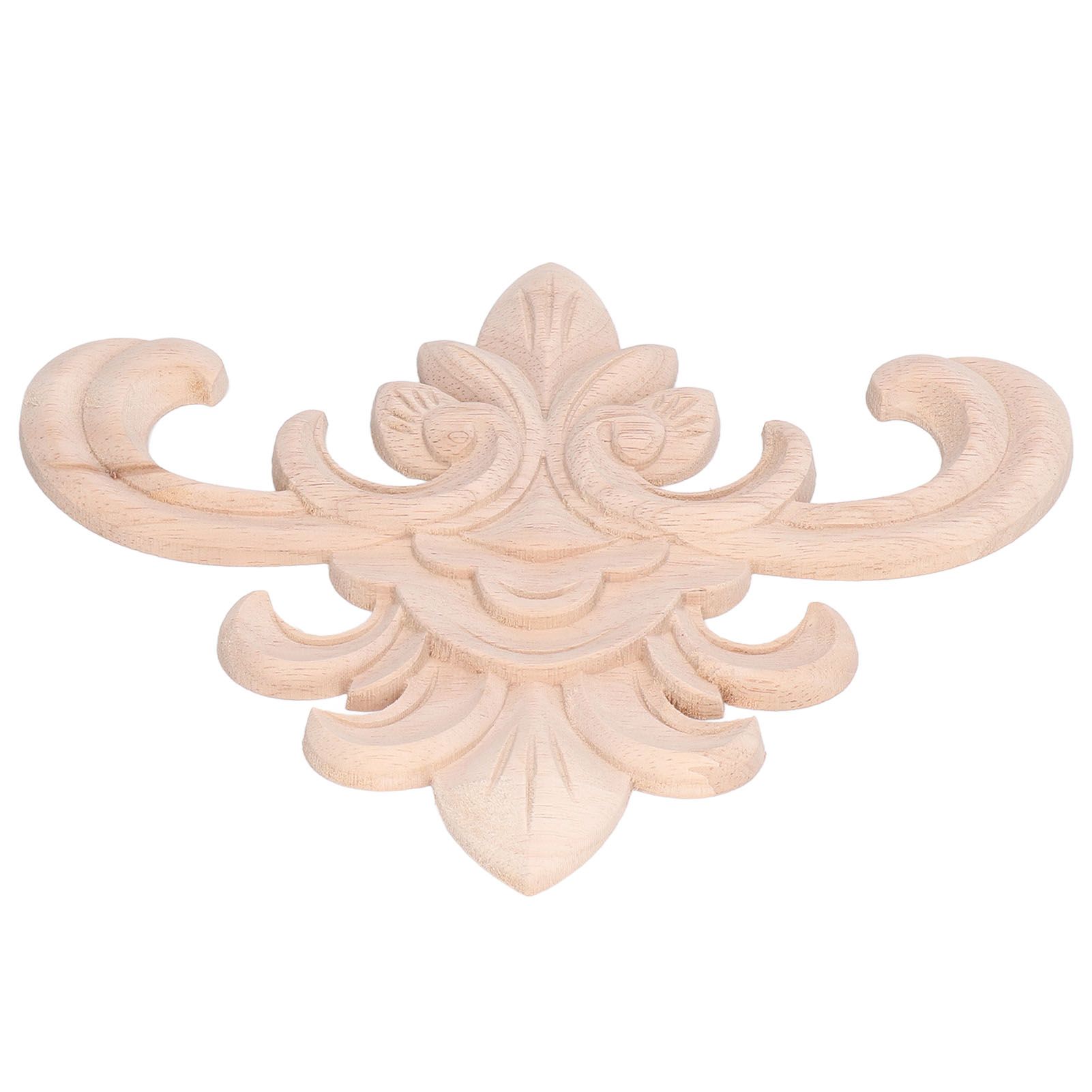Wood Applique Easy Installation Durable Natural Eco Friendly Classic Exquisite Pattern Wood Carving AppliqueType Two - Image 6