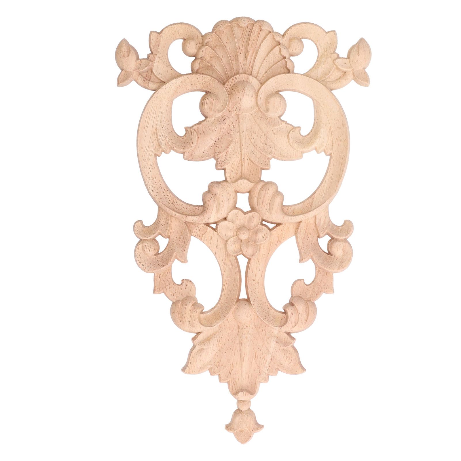 Wood Applique Easy Installation Durable Natural Eco Friendly Classic Exquisite Pattern Wood Carving AppliqueType Four - Image 7