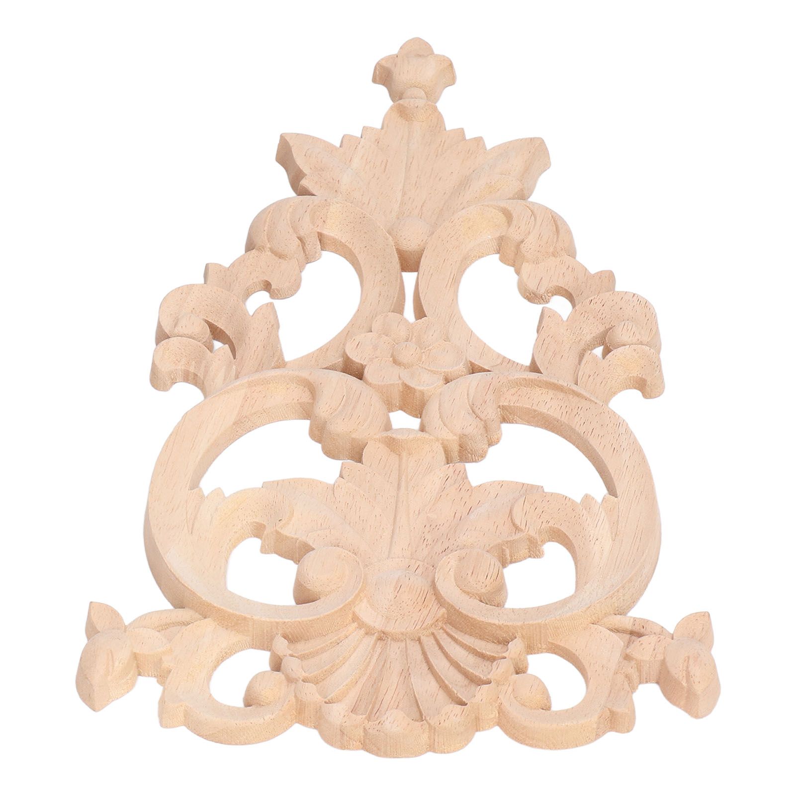 Wood Applique Easy Installation Durable Natural Eco Friendly Classic Exquisite Pattern Wood Carving AppliqueType Four - Image 8
