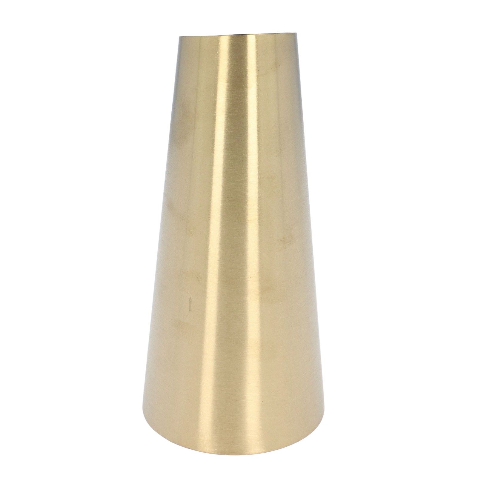 Gold Vase 304 Stainless Steel Conic Shape Narrow Mouth Simple Modern Style Desk Vase for Home Office Dormitory - Image 8