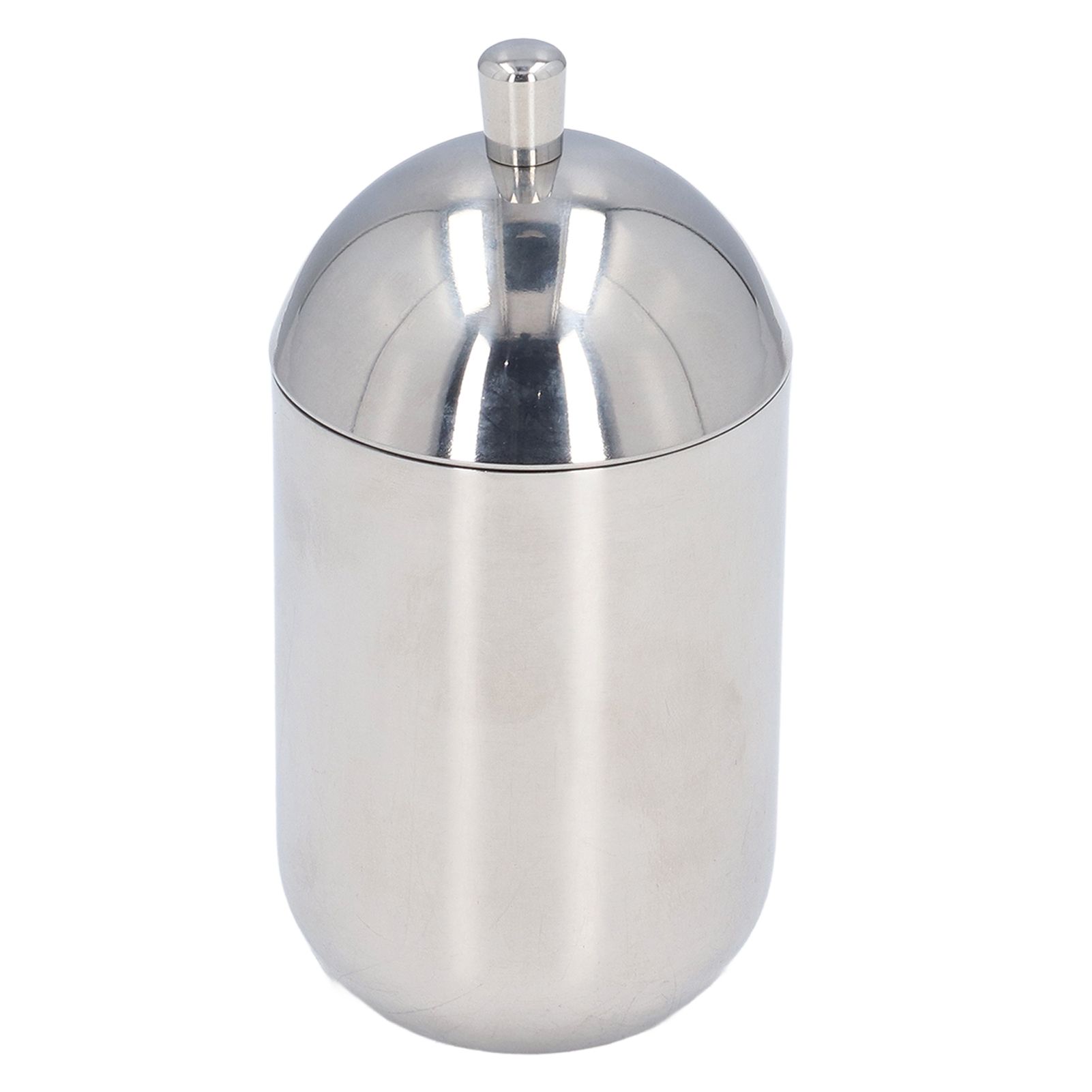 Cotton Swab Holders 304 Stainless Steel Light Luxury Dustproof Cotton Swab Canisters with Lid for Home Bathroom - Image 4