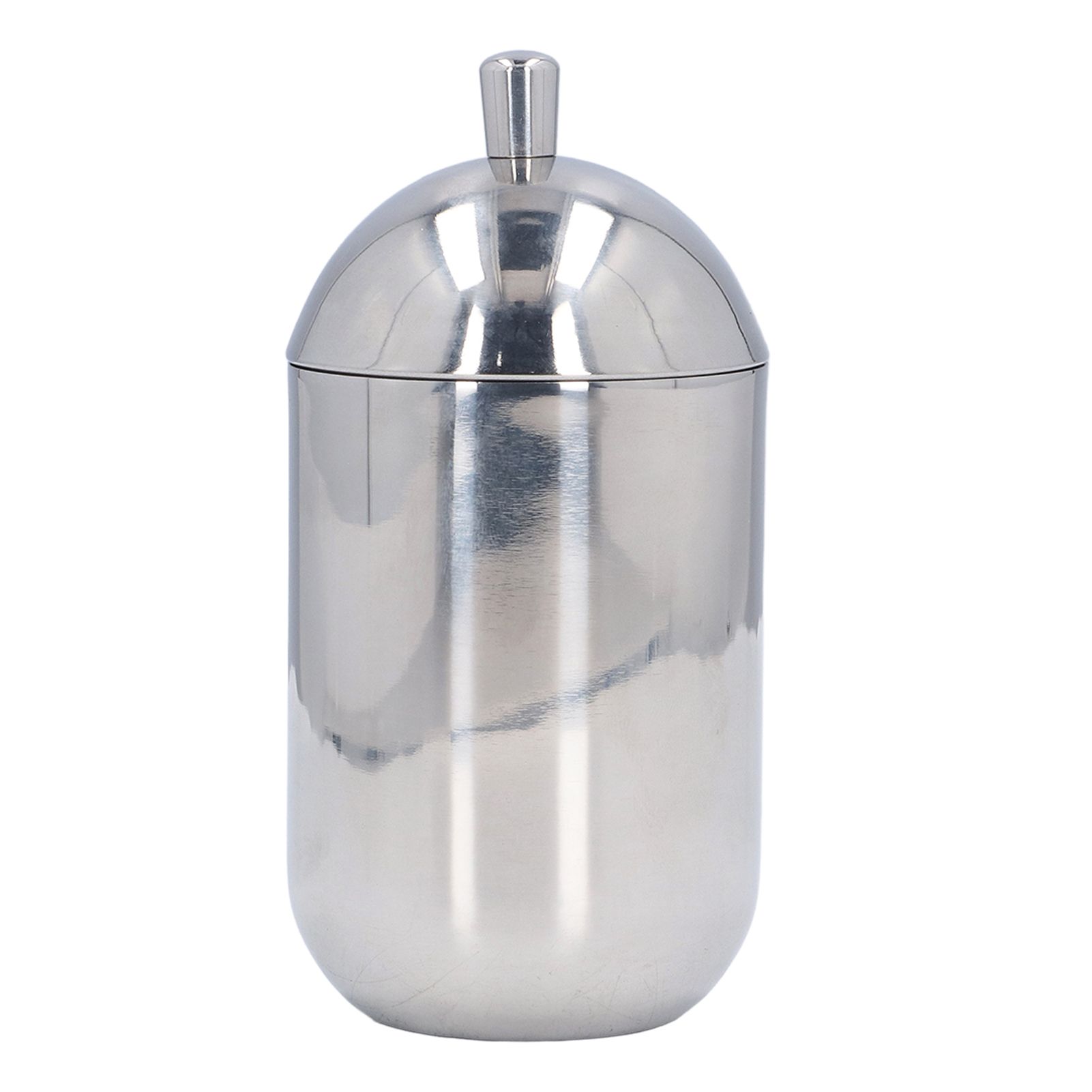 Cotton Swab Holders 304 Stainless Steel Light Luxury Dustproof Cotton Swab Canisters with Lid for Home Bathroom - Image 5
