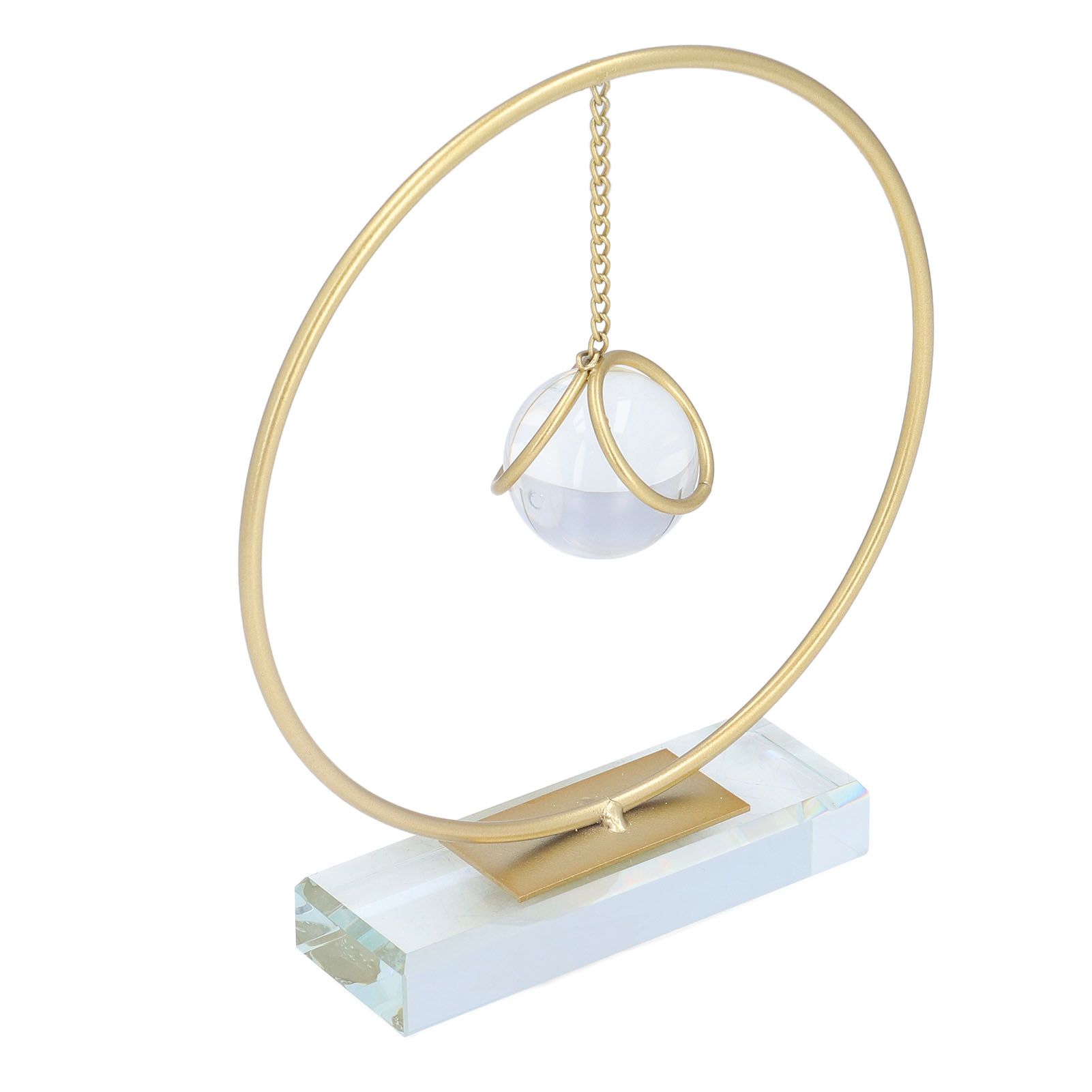 Crystal Ball Ornament Modern Simple Abstract Style Add Vitality Safe Durable Widely Used Fortune Teller Crystal Ball - Image 3