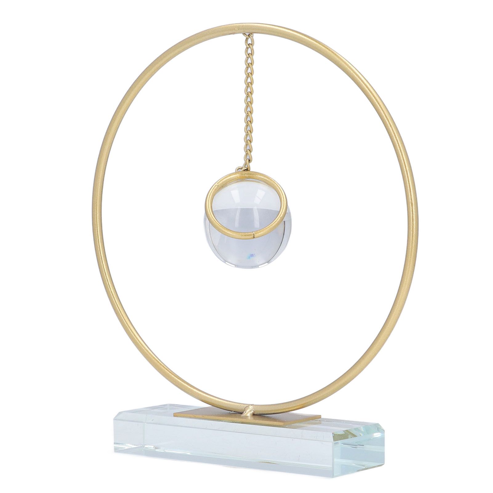 Crystal Ball Ornament Modern Simple Abstract Style Add Vitality Safe Durable Widely Used Fortune Teller Crystal Ball - Image 5