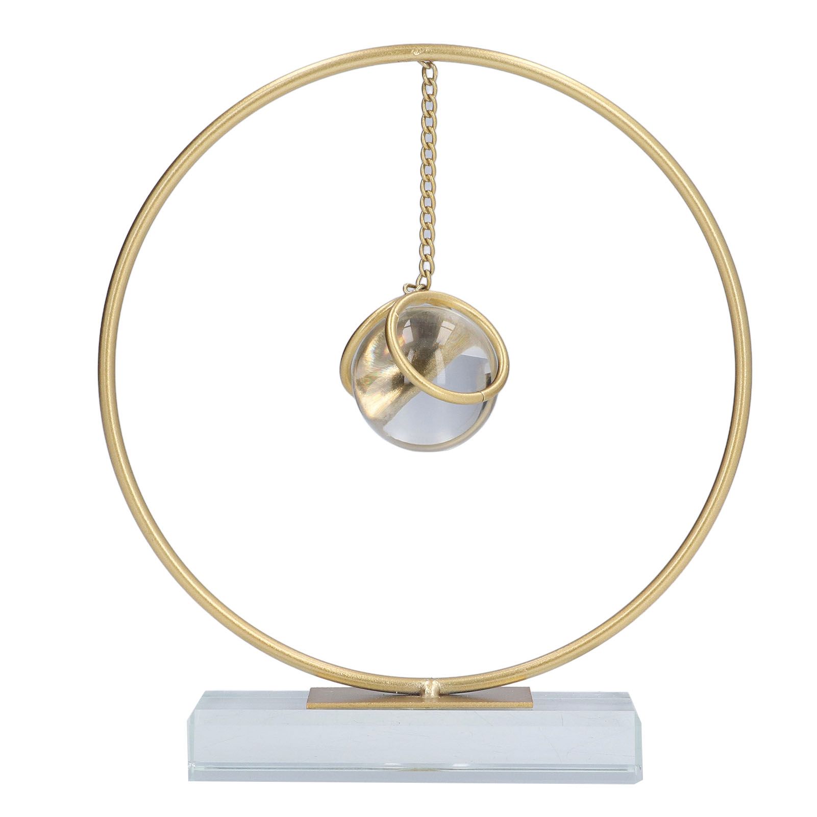 Crystal Ball Ornament Modern Simple Abstract Style Add Vitality Safe Durable Widely Used Fortune Teller Crystal Ball - Image 6