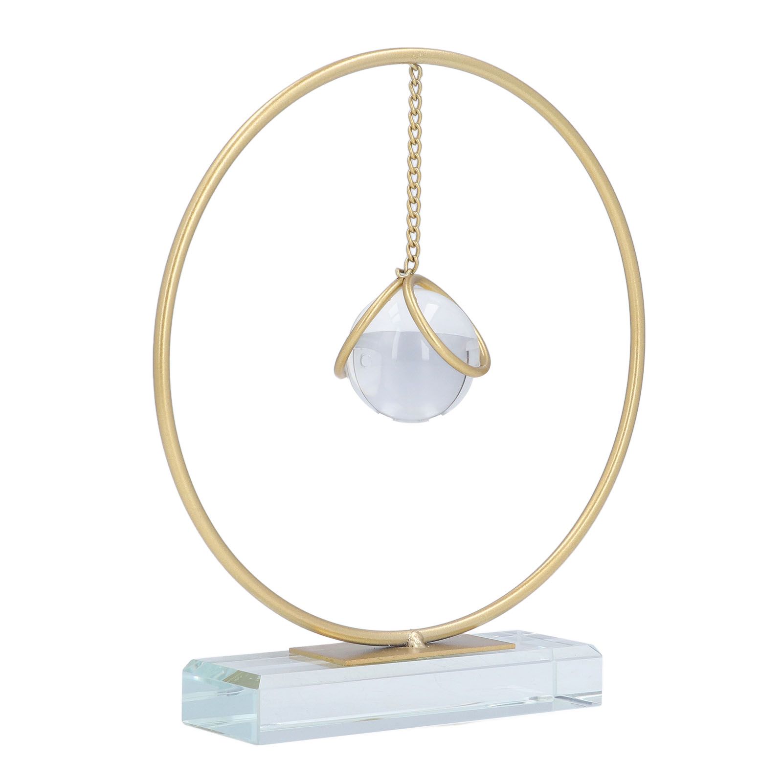 Crystal Ball Ornament Modern Simple Abstract Style Add Vitality Safe Durable Widely Used Fortune Teller Crystal Ball - Image 7