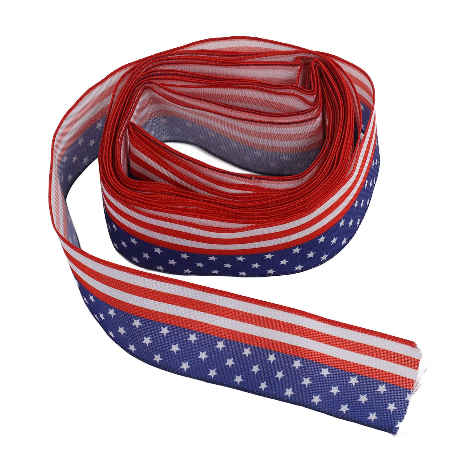 Patriotic Ribbon 6.5cm Width 10m Length 4th of July Independence Day for Decoration - Image 7