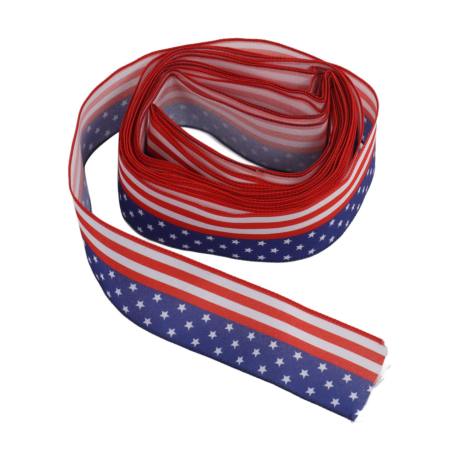 Patriotic Ribbon 6.5cm Width 10m Length 4th of July Independence Day for Decoration - Image 8