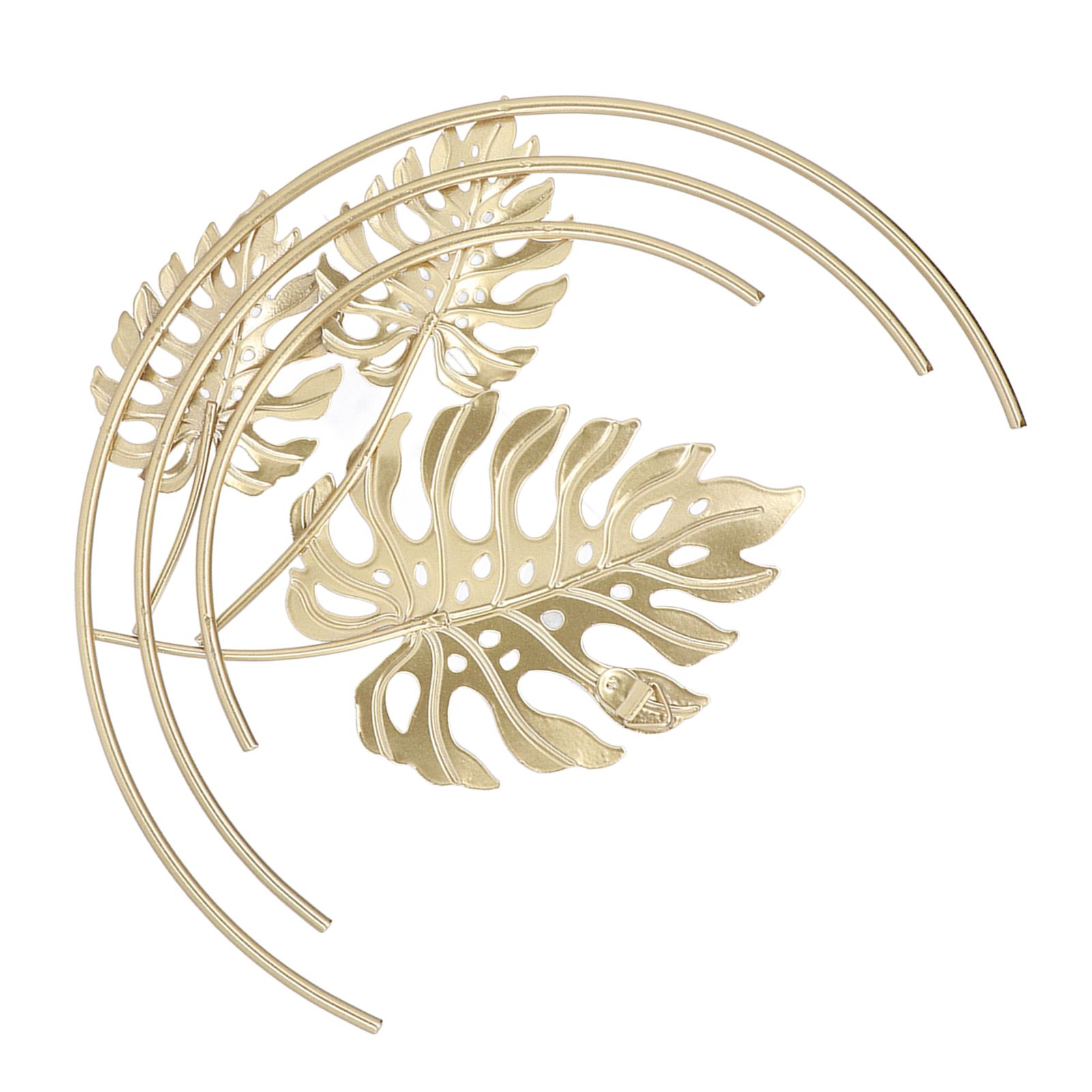 Iron Wall Sculptures Gold Metal Leaf Wall Decor for Living Room Bedroom Office Home A - Image 6