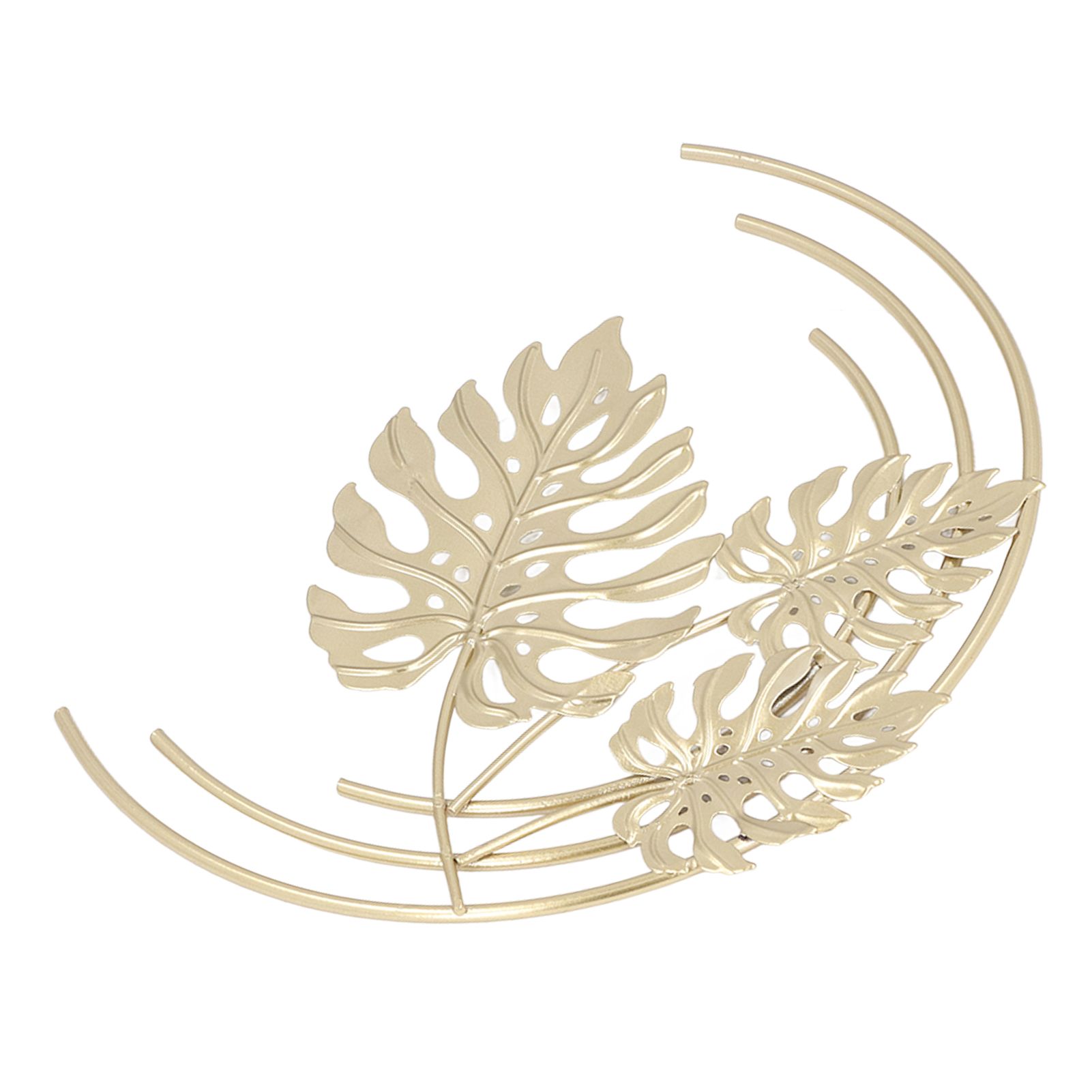 Iron Wall Sculptures Gold Metal Leaf Wall Decor for Living Room Bedroom Office Home A - Image 8