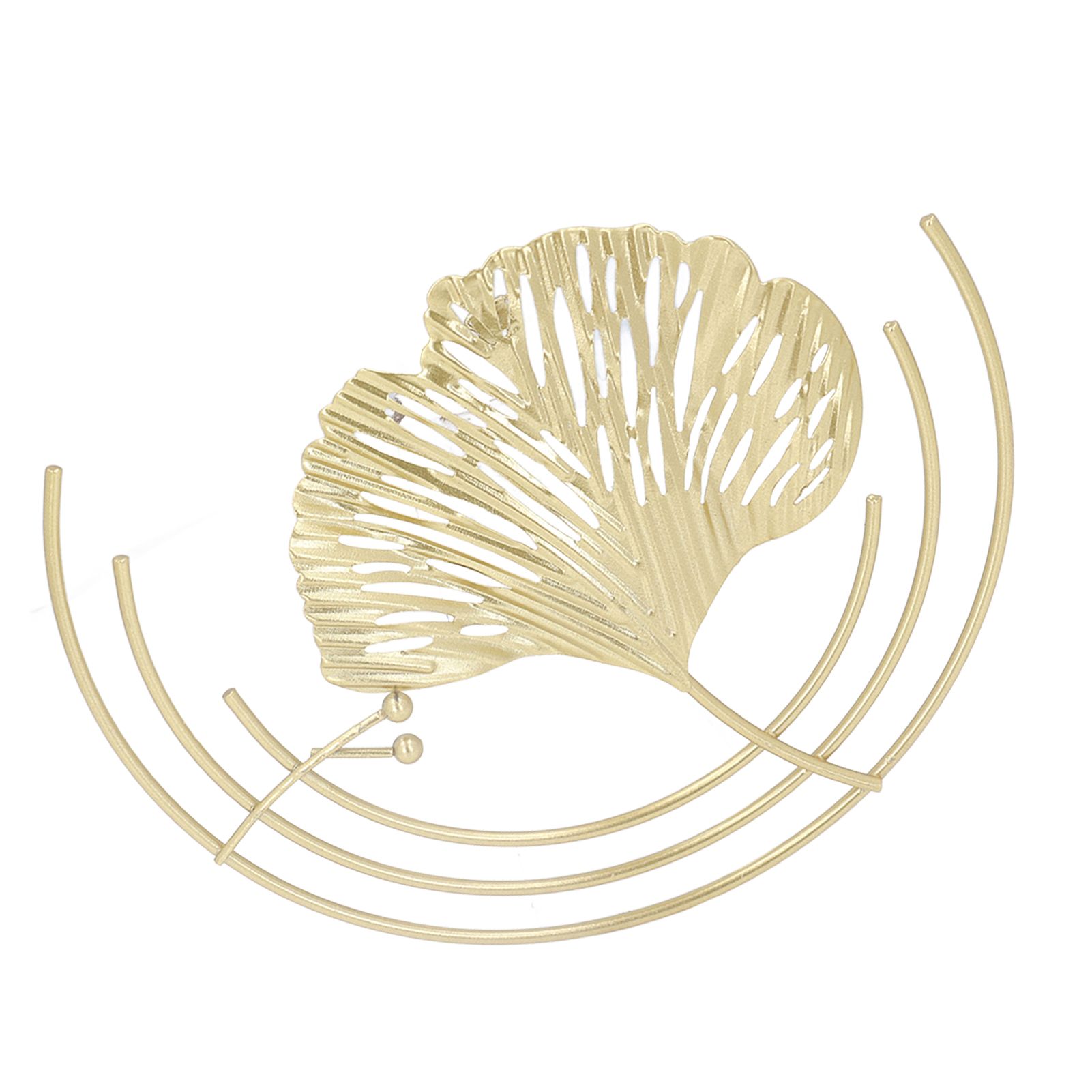 Iron Wall Sculptures Gold Metal Leaf Wall Decor for Living Room Bedroom Office Home C - Image 5