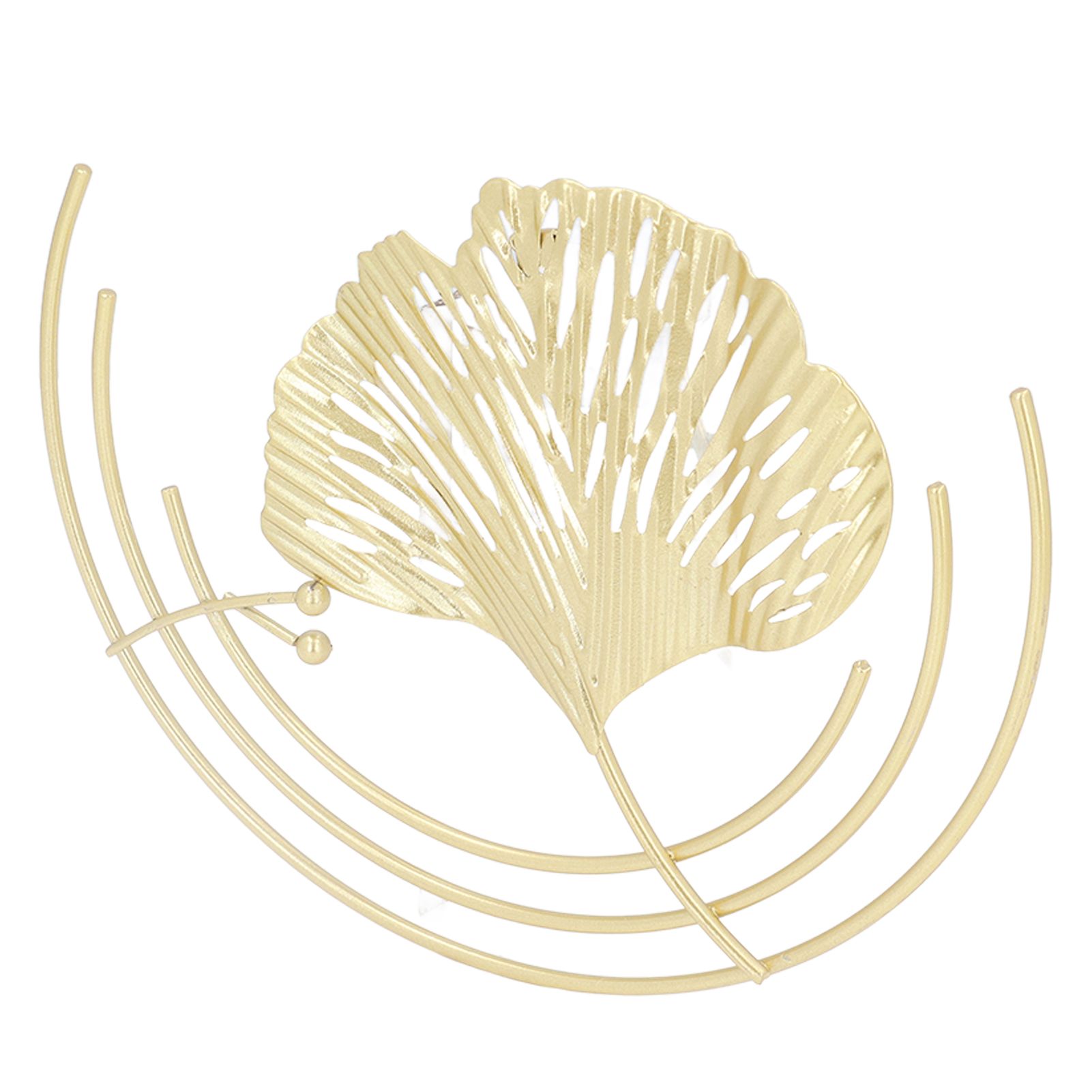 Iron Wall Sculptures Gold Metal Leaf Wall Decor for Living Room Bedroom Office Home C - Image 8