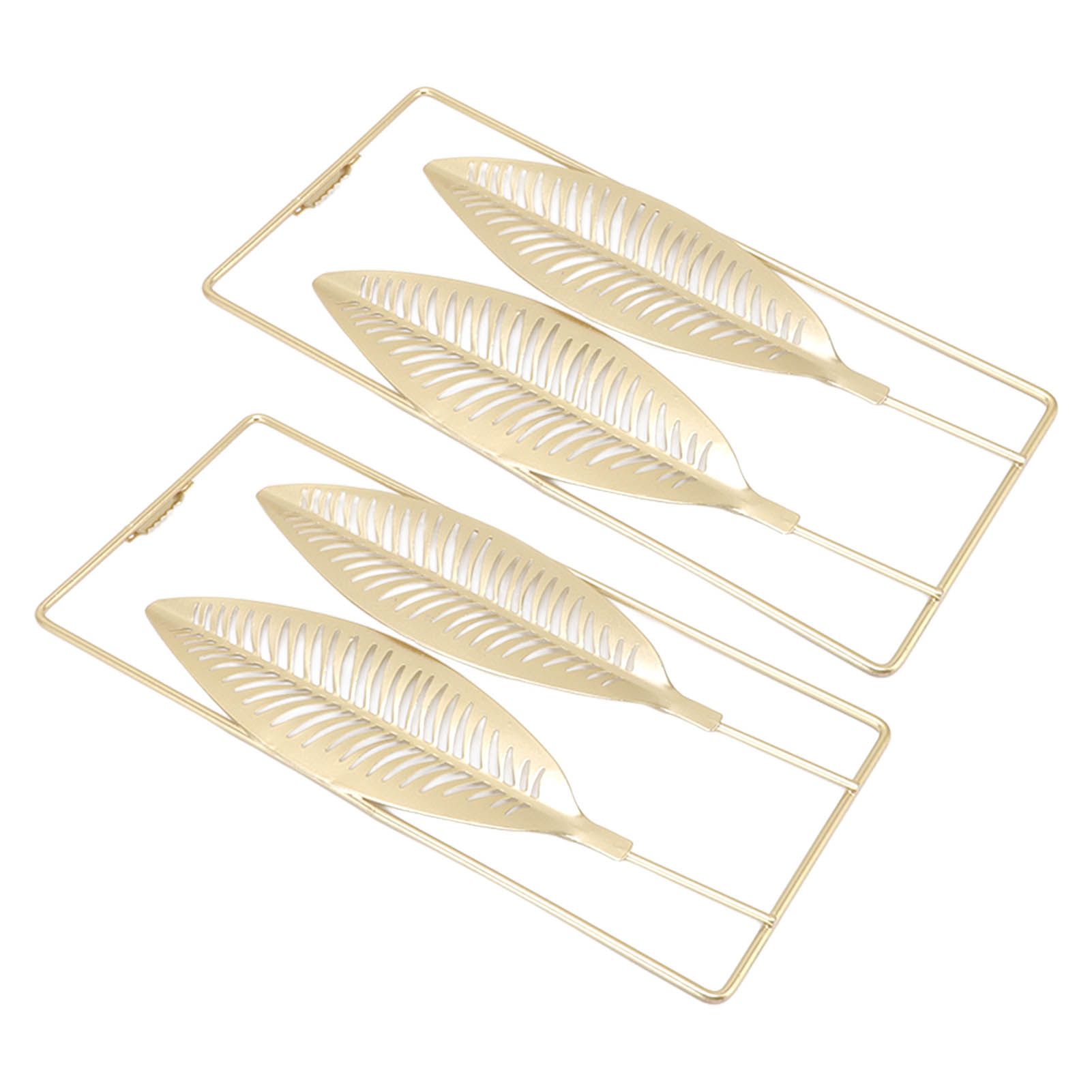 2Pcs Gold Wall Sculptures Metal Wall Decor with Frame for Living Room Bedroom Office Study - Image 3