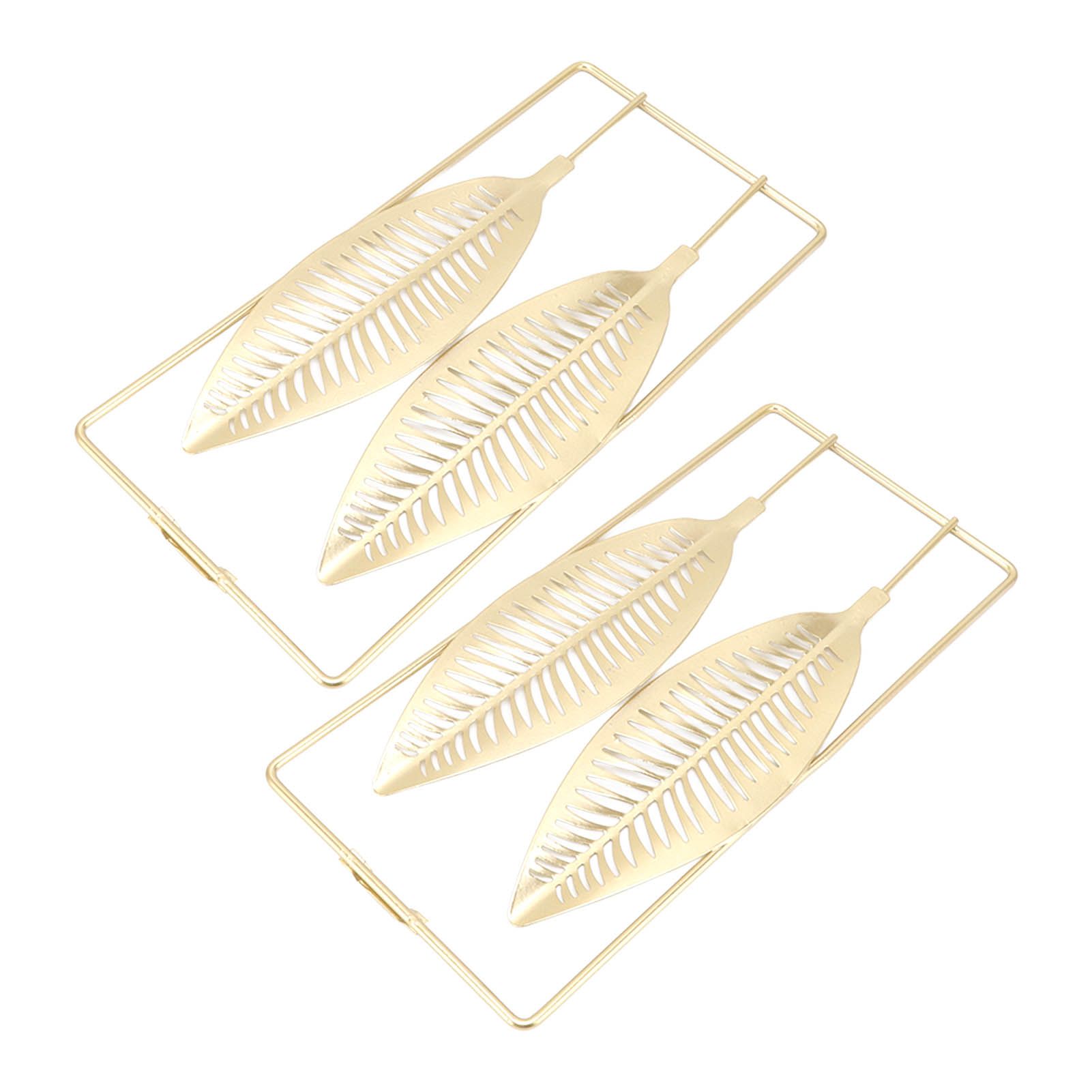 2Pcs Gold Wall Sculptures Metal Wall Decor with Frame for Living Room Bedroom Office Study - Image 8