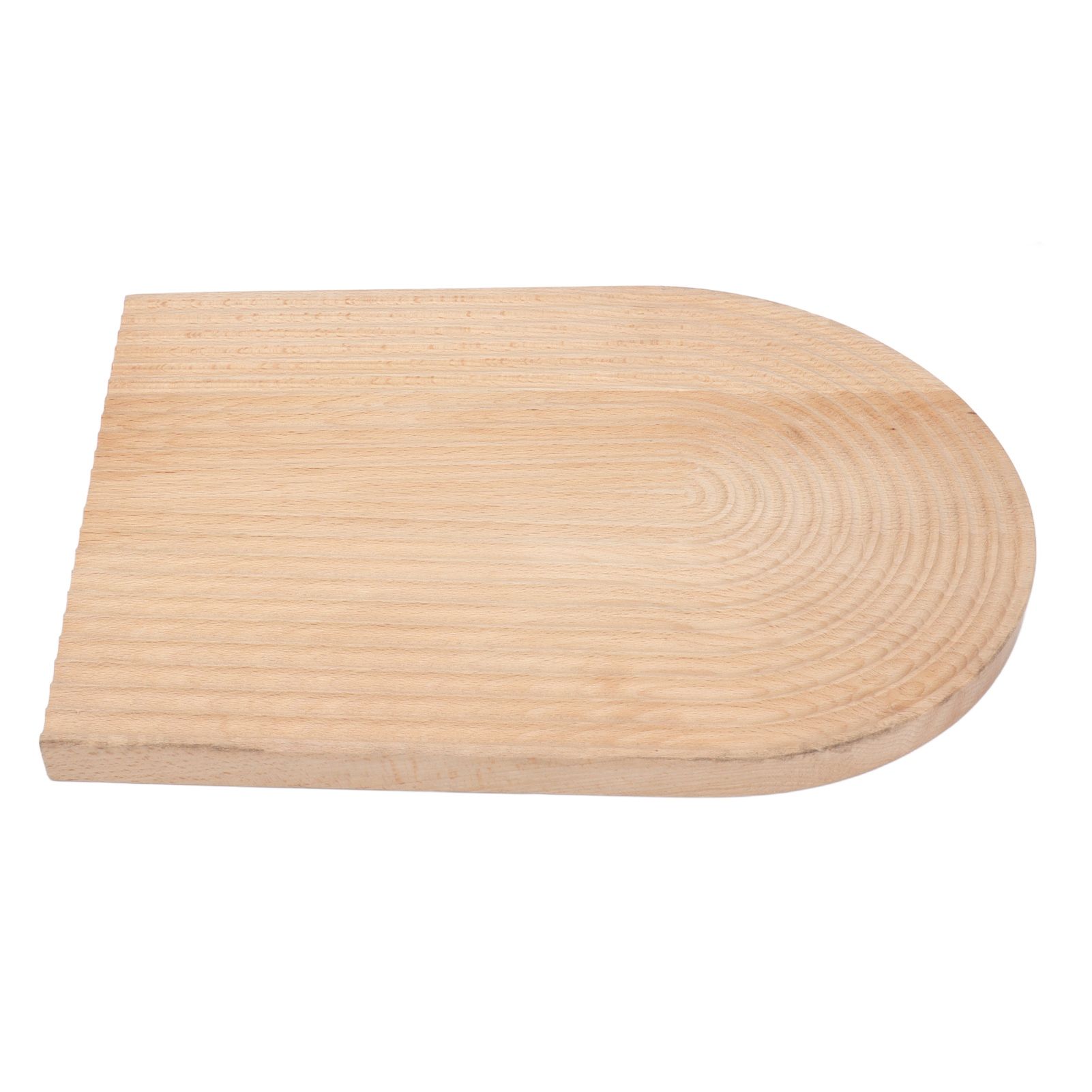 Wooden Bread Tray Natural Safe Multifunction Bread Dessert Tray for Home KitchenOval - Image 1