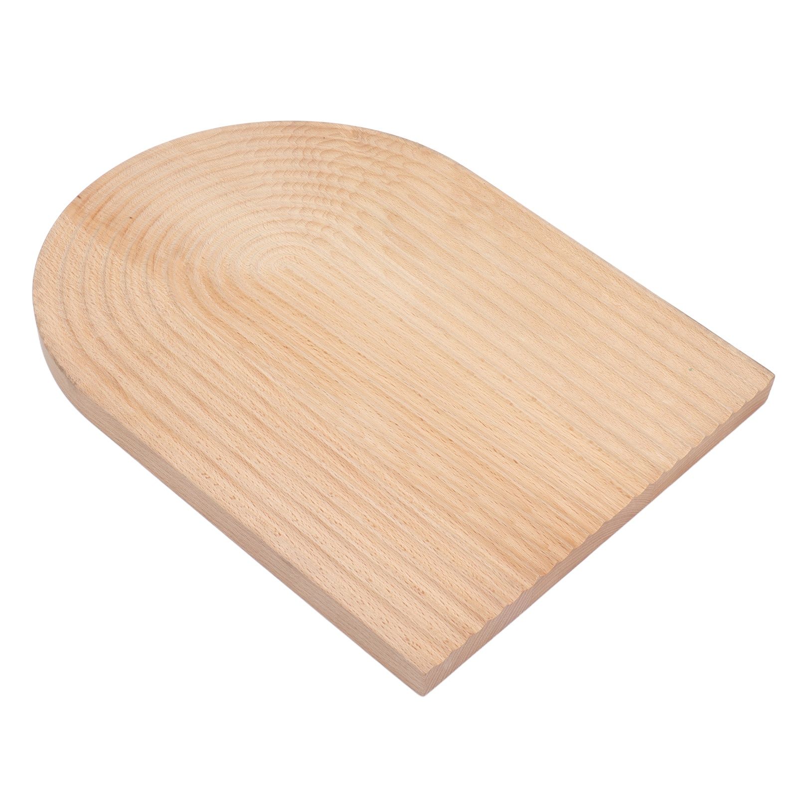 Wooden Bread Tray Natural Safe Multifunction Bread Dessert Tray for Home KitchenOval - Image 2