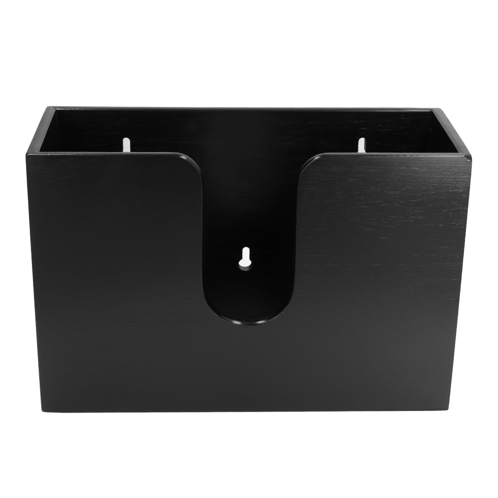 Bamboo Paper Towel Dispenser Countertop Wall Mounted Multifold Napkin Box for Bathroom - Image 4