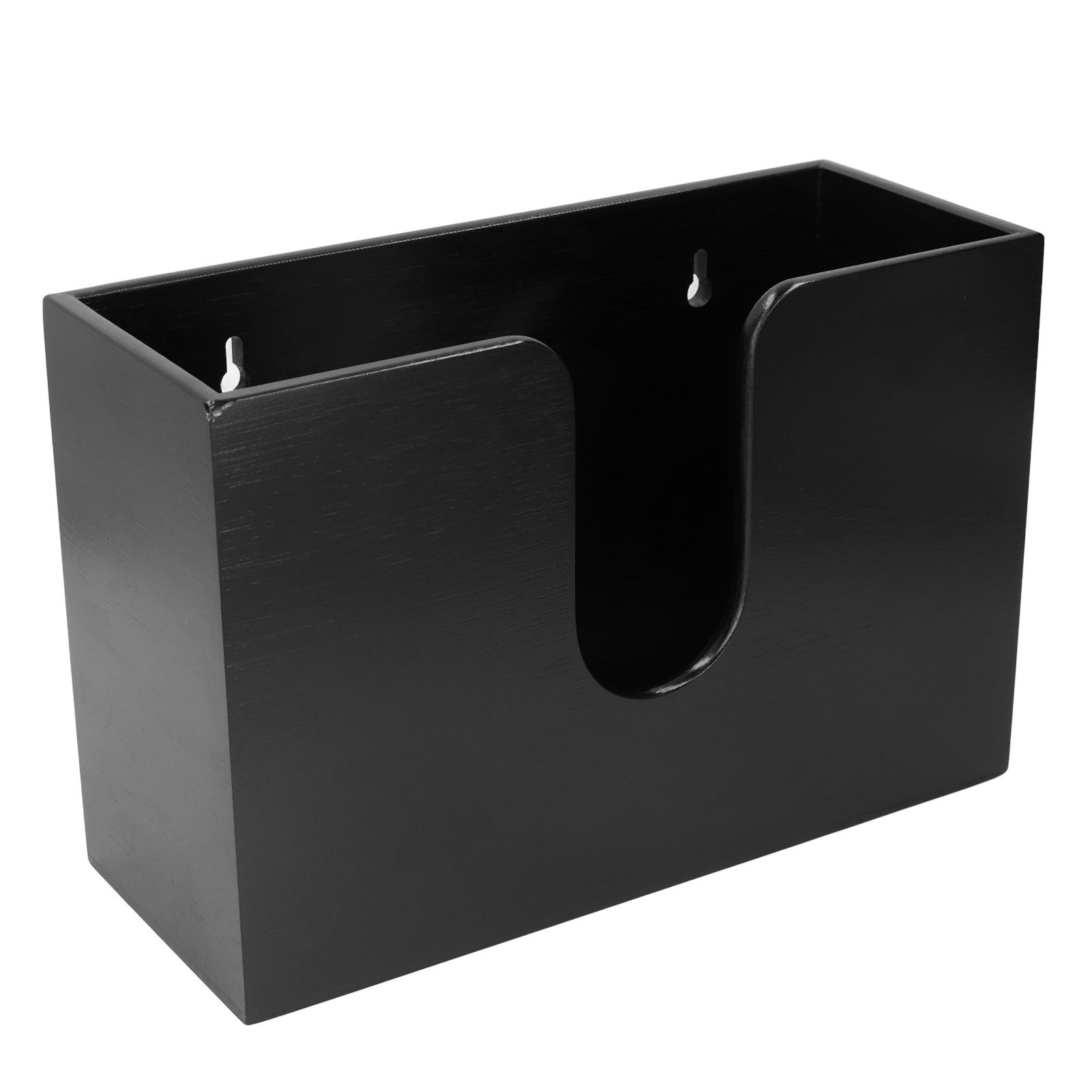 Bamboo Paper Towel Dispenser Countertop Wall Mounted Multifold Napkin Box for Bathroom - Image 6