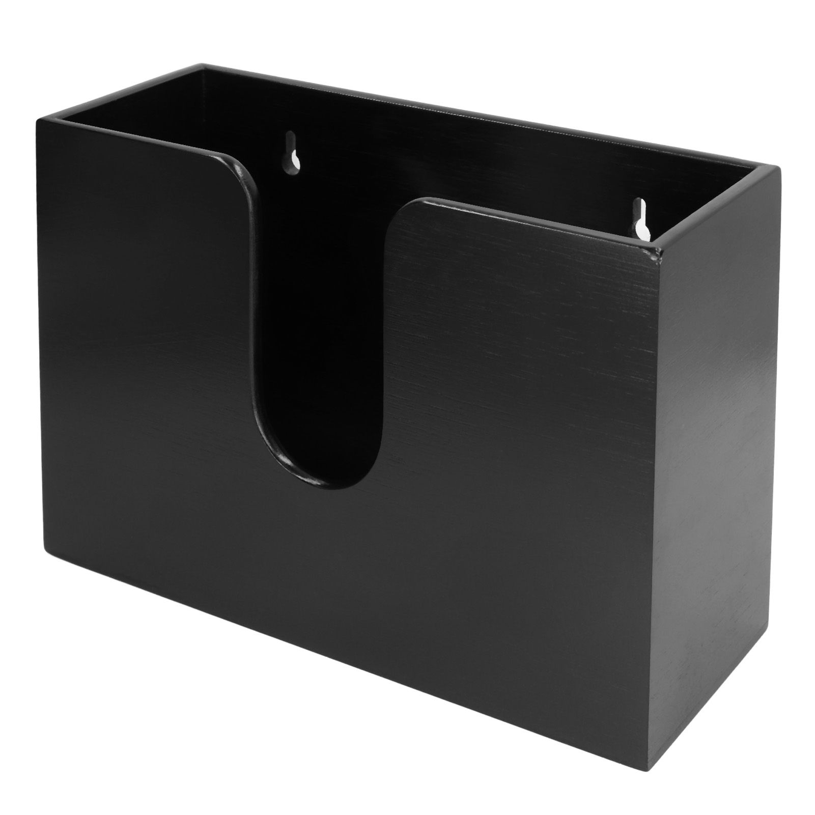 Bamboo Paper Towel Dispenser Countertop Wall Mounted Multifold Napkin Box for Bathroom - Image 8