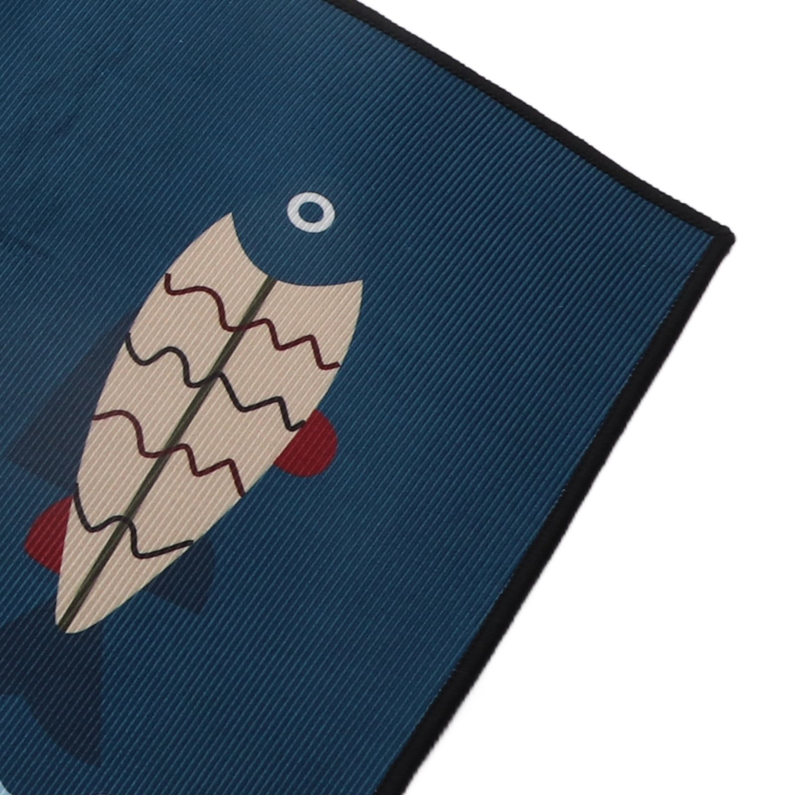 Floor Mat Prevent Slip Wearable Comfortable Cute Pattern Kitchen Pad for Living Room Bathroom Doorway Fish 40x120cm / 15.8x47.2in - Image 6