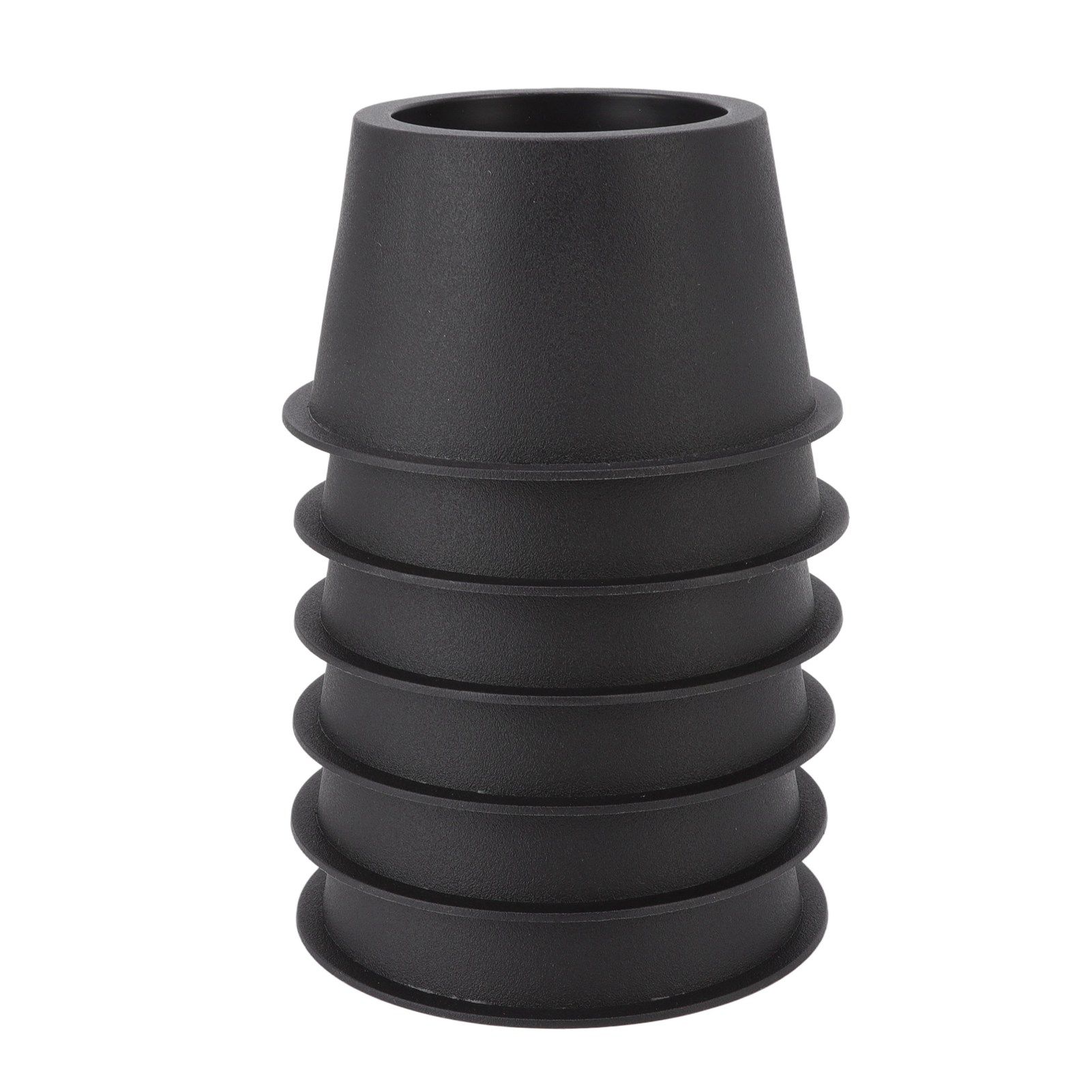 6Pcs Furniture Risers Round Plastic Furniture Lift Riser for Bed Table Couch Black 2.8in - Image 7