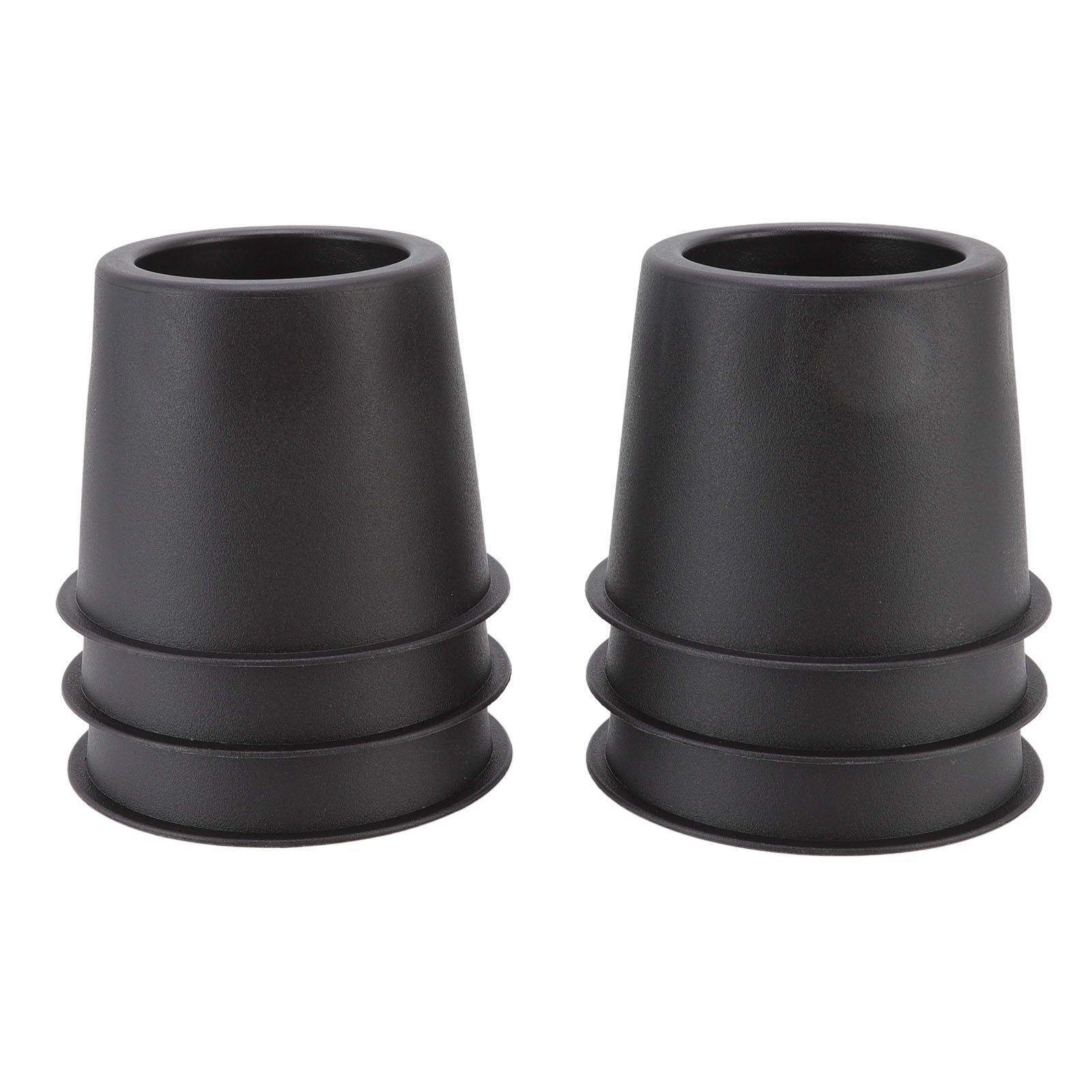 6 PCS Anti Vibration Pads Sofa Feet Pad Furniture Riser Mat for Table Cabinet Bed 3in Black Round - Image 4