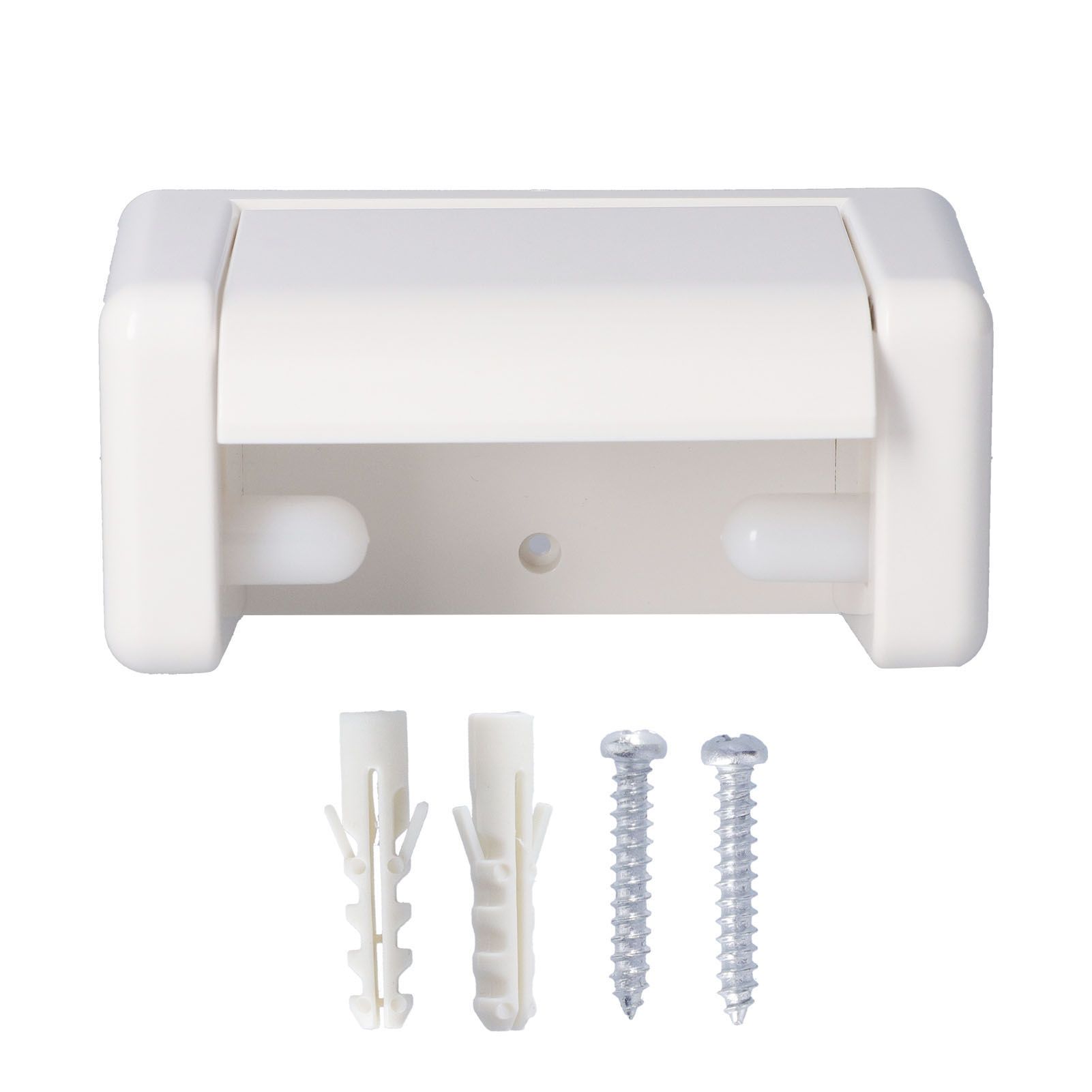 Toilet Paper Towel Holder Bathroom Roll Paper Organizer Convenient Hand Paper Towel Tray - Image 1