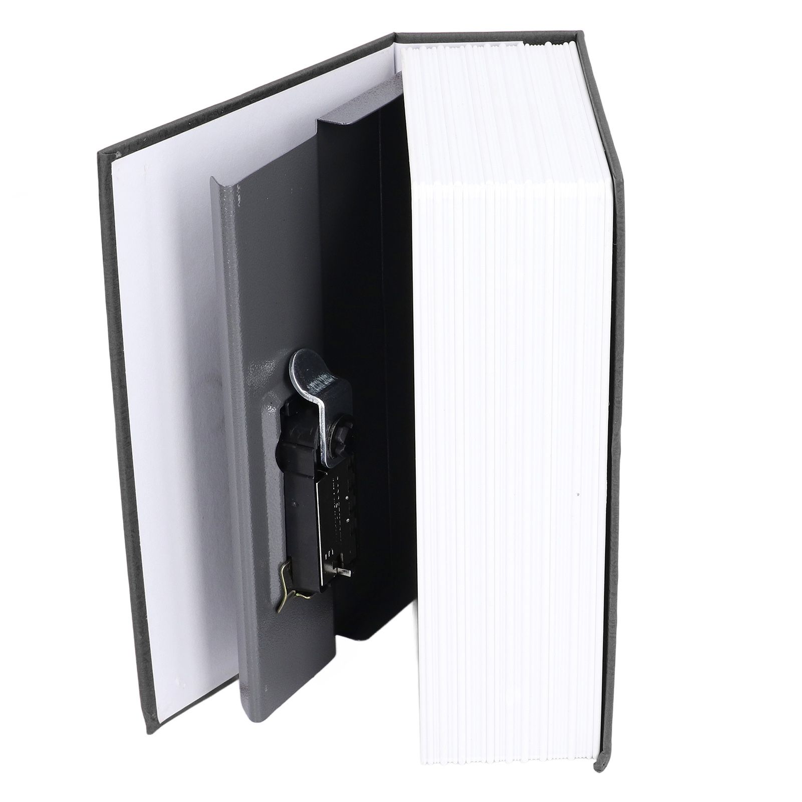 Book Shaped Steel Safe Classic Secret Book Safe Lock Password Type Household Storage BoxBlack - Image 4
