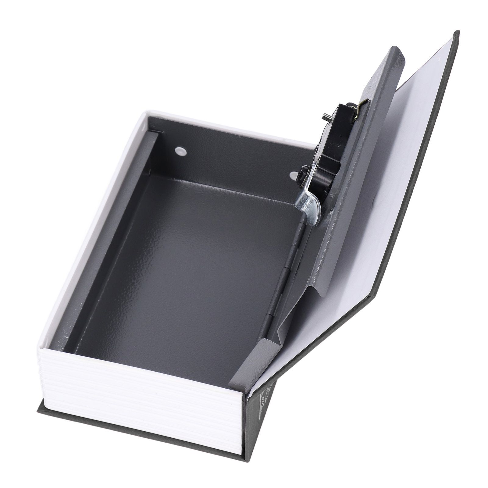 Book Shaped Steel Safe Classic Secret Book Safe Lock Password Type Household Storage BoxBlack - Image 6