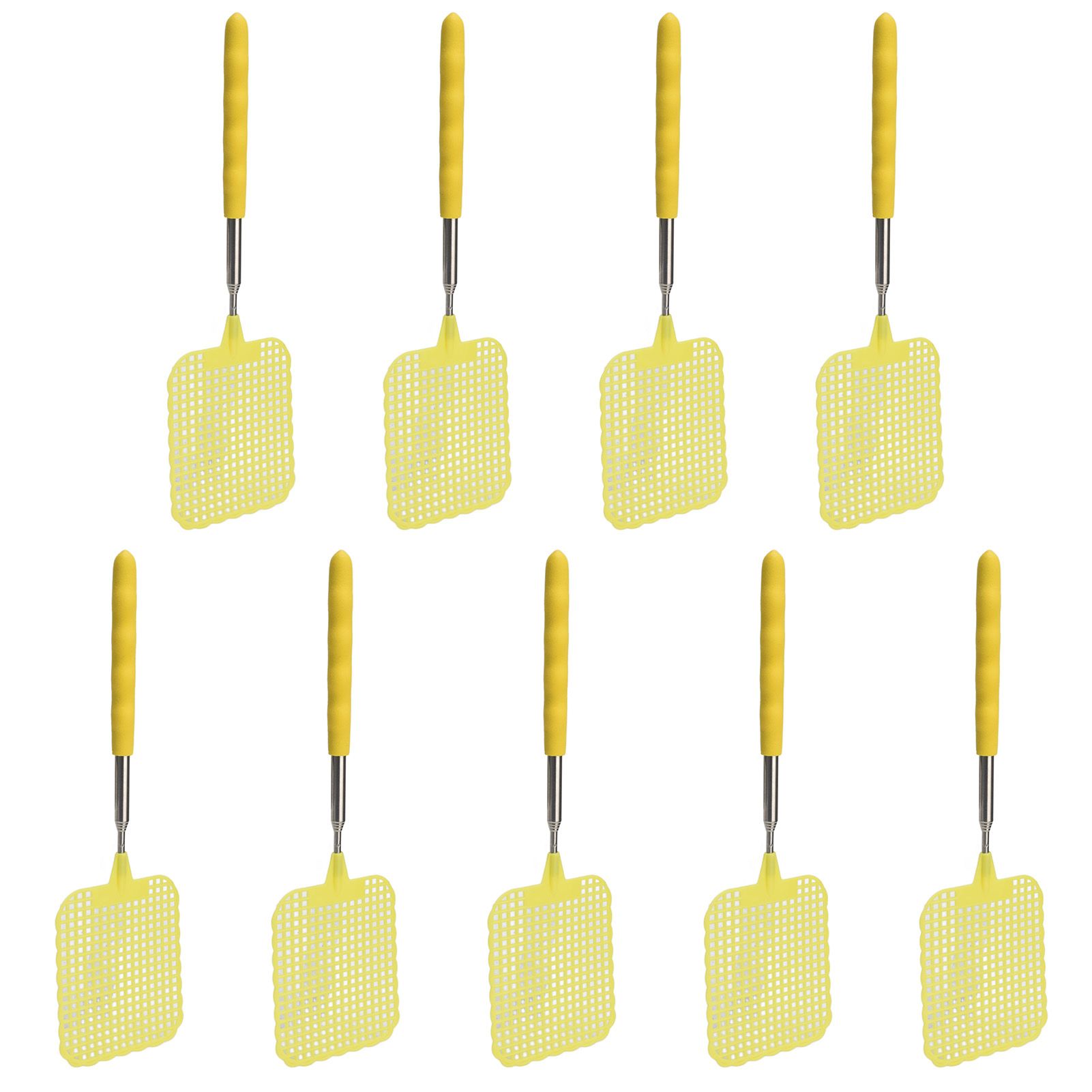 9PCS Retractable Fly Swatter Telescopic Extendable Fly Swatter Prevent Pest Mosquito Tool - Image 2