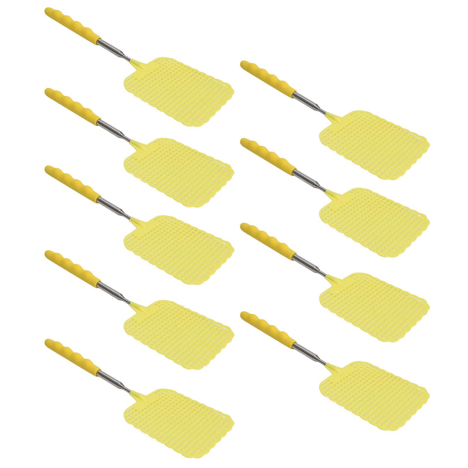 9PCS Retractable Fly Swatter Telescopic Extendable Fly Swatter Prevent Pest Mosquito Tool - Image 3