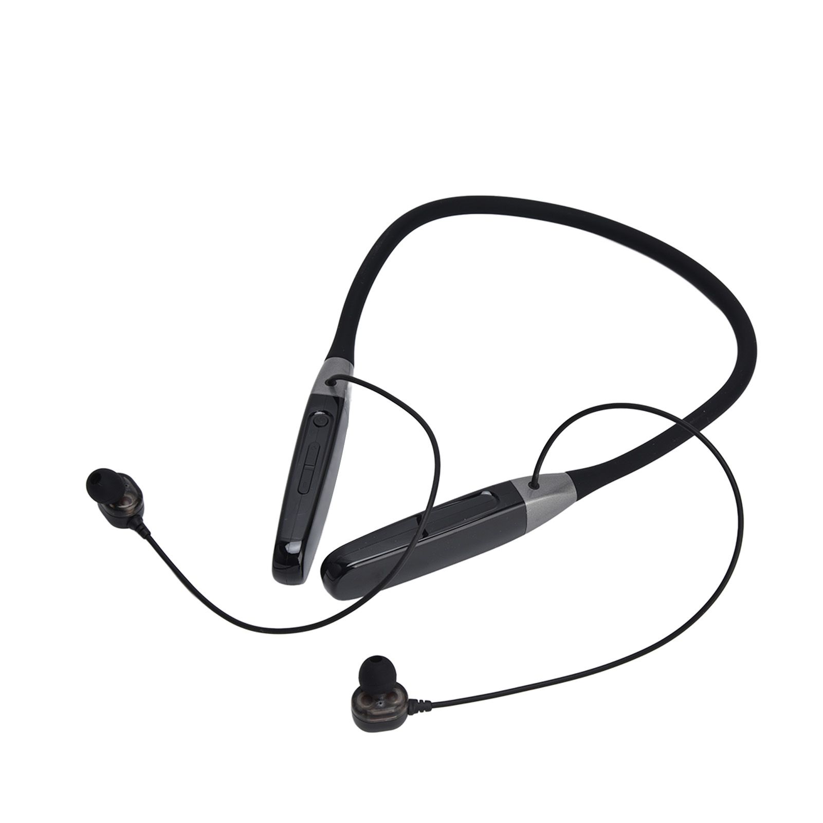 Wireless Hang Neck Type Earphone with 32G Memory LED Display Stereo Hanging Neck Headset - Image 2