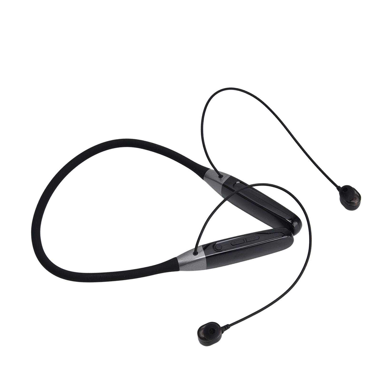 Wireless Hang Neck Type Earphone with 32G Memory LED Display Stereo Hanging Neck Headset - Image 3