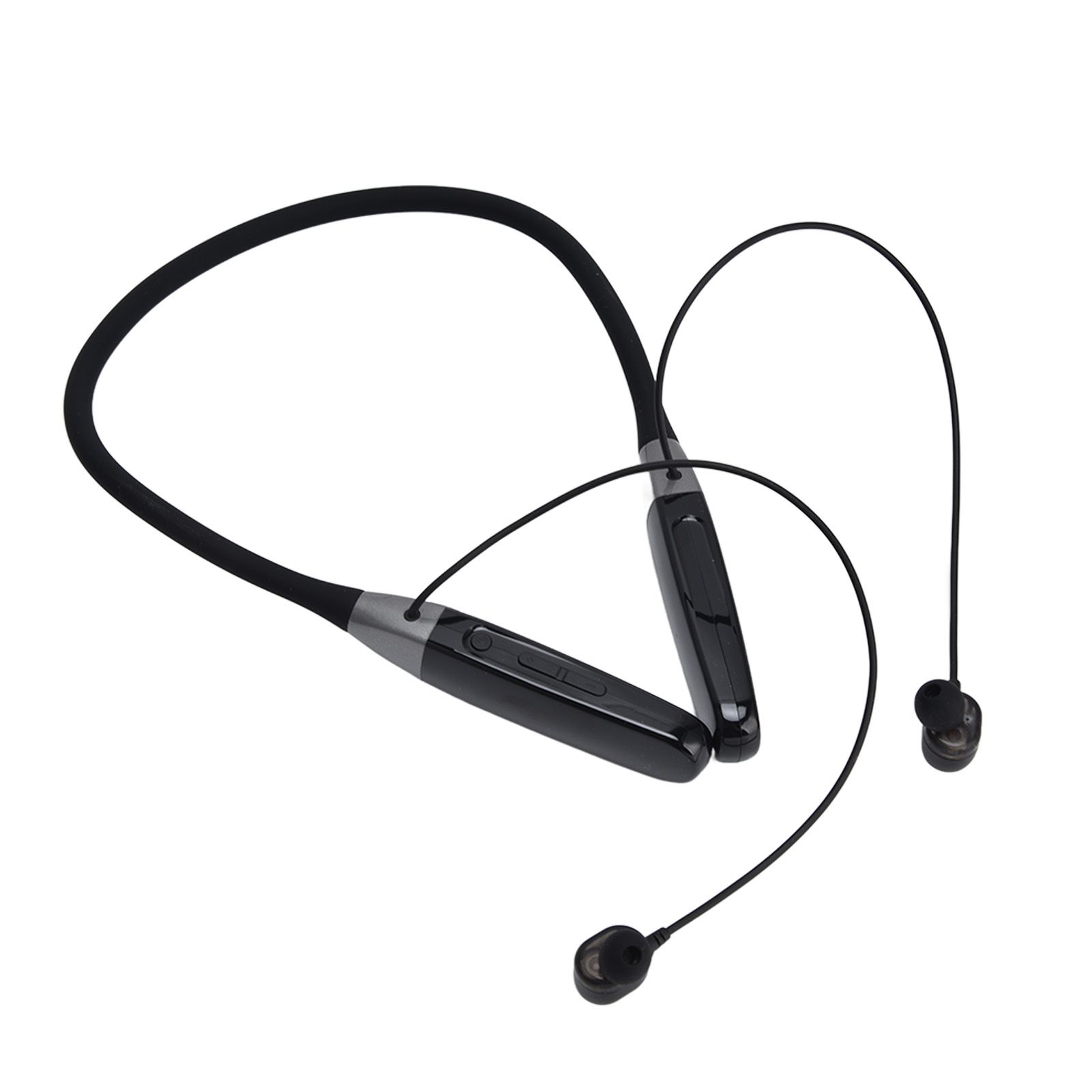 Wireless Hang Neck Type Earphone with 32G Memory LED Display Stereo Hanging Neck Headset - Image 6