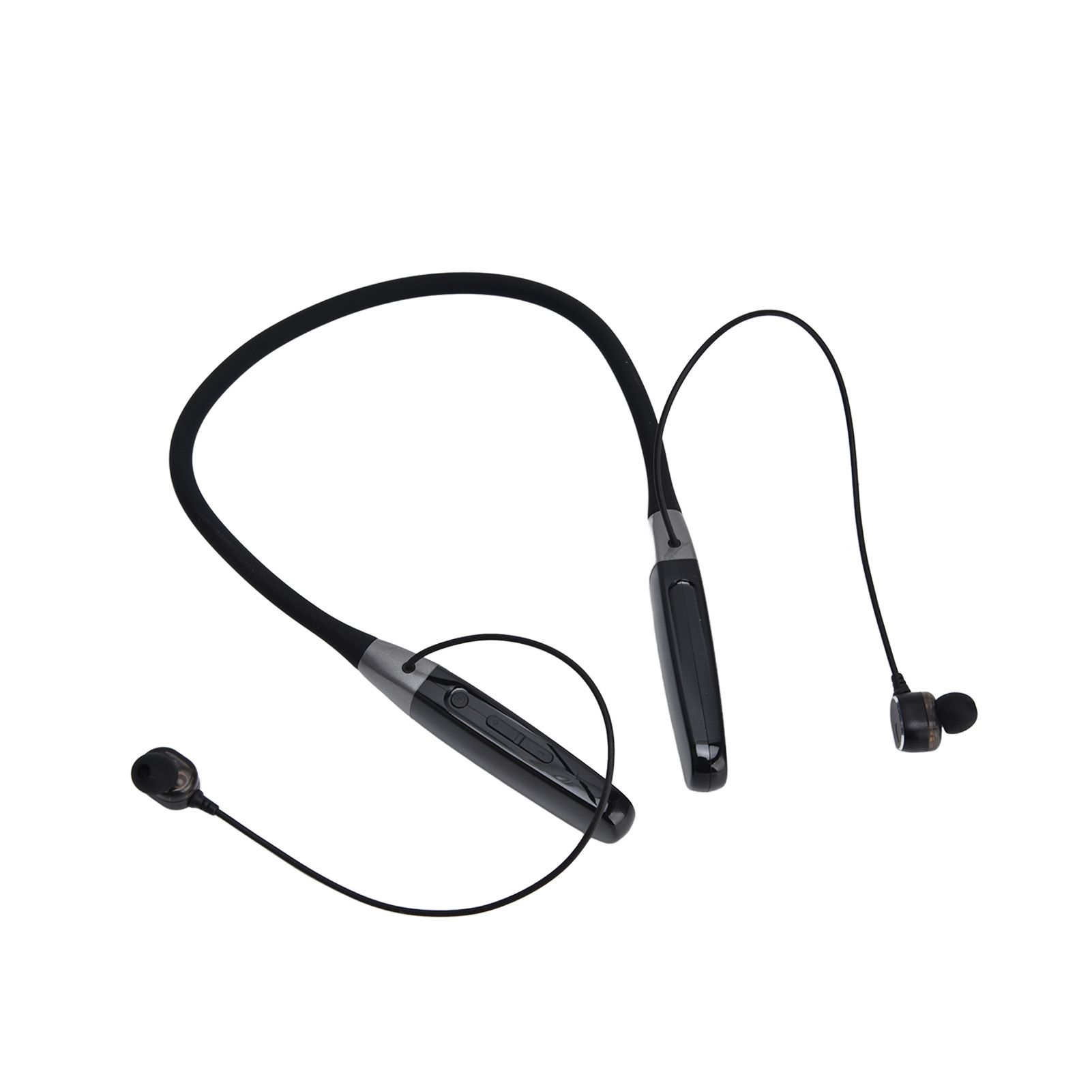 Wireless Hang Neck Type Earphone with 32G Memory LED Display Stereo Hanging Neck Headset - Image 8