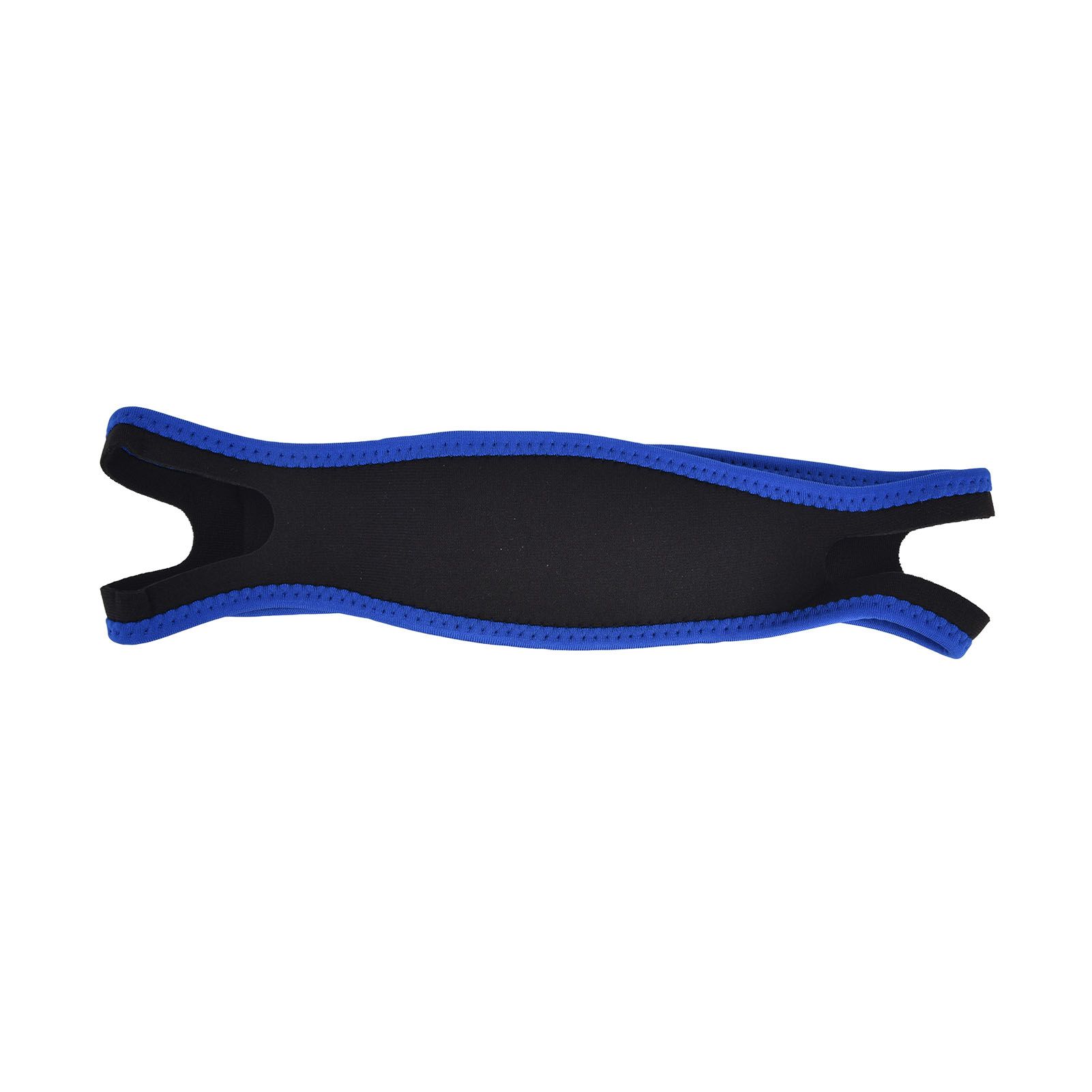 Snoring Stop Belt Adjustable Chin Strap Breathable Nylon Snoring Head Band for Men WomenBlue Black - Image 8