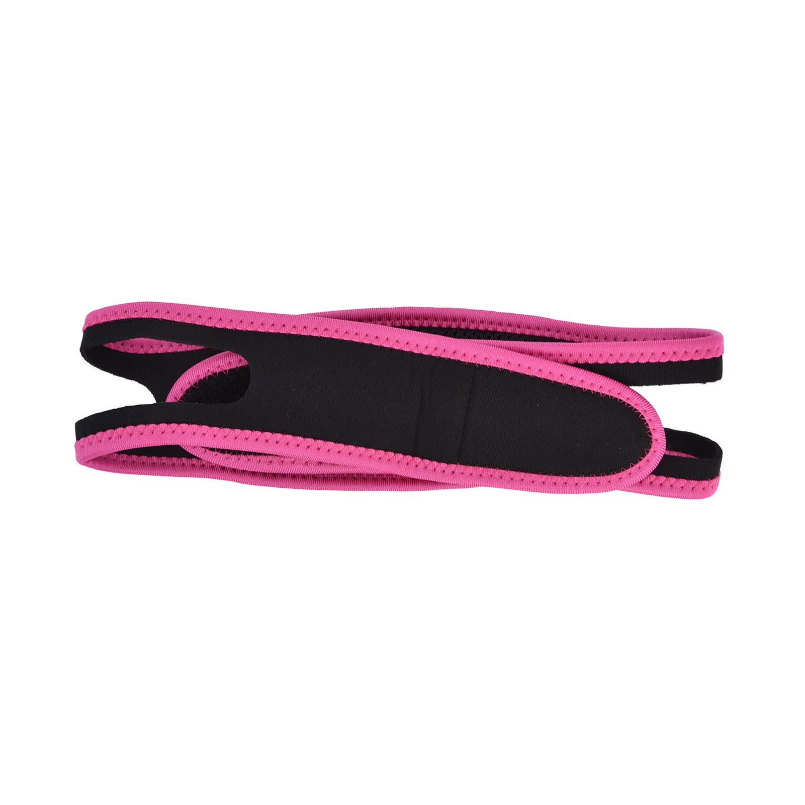 Snoring Stop Belt Adjustable Chin Strap Breathable Nylon Snoring Head Band for Men WomenRed Black - Image 7