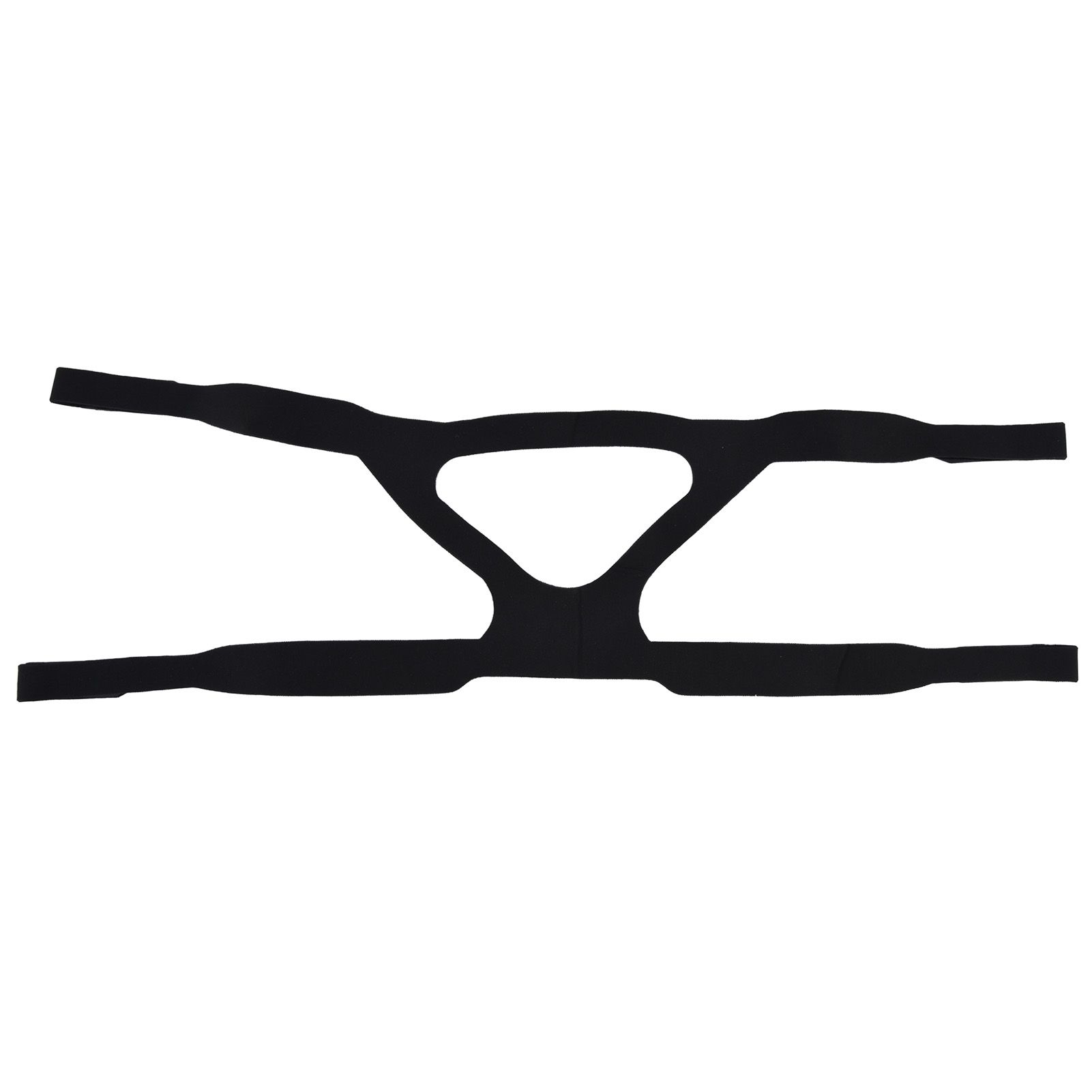 Universal Anti Snore Headgear Strap Nylon Elastic Anti Snoring Head Band for RespiratorBlack - Image 3