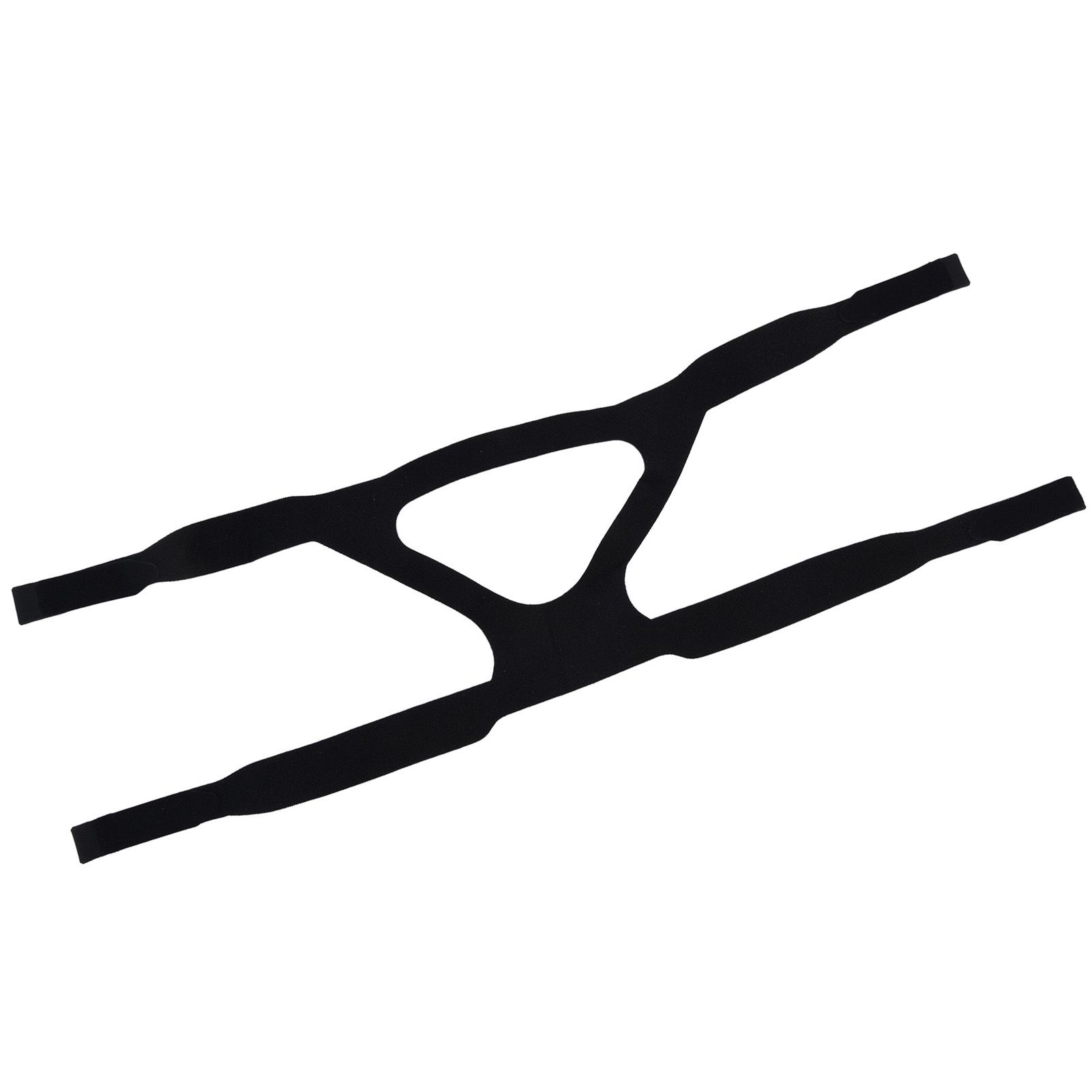 Universal Anti Snore Headgear Strap Nylon Elastic Anti Snoring Head Band for RespiratorBlack - Image 8