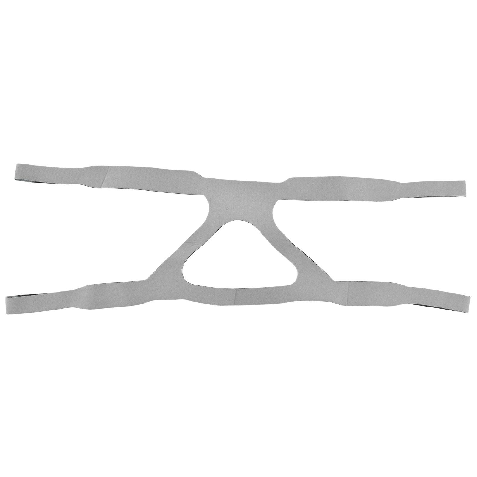 Universal Anti Snore Headgear Strap Nylon Elastic Anti Snoring Head Band for RespiratorGrey - Image 2
